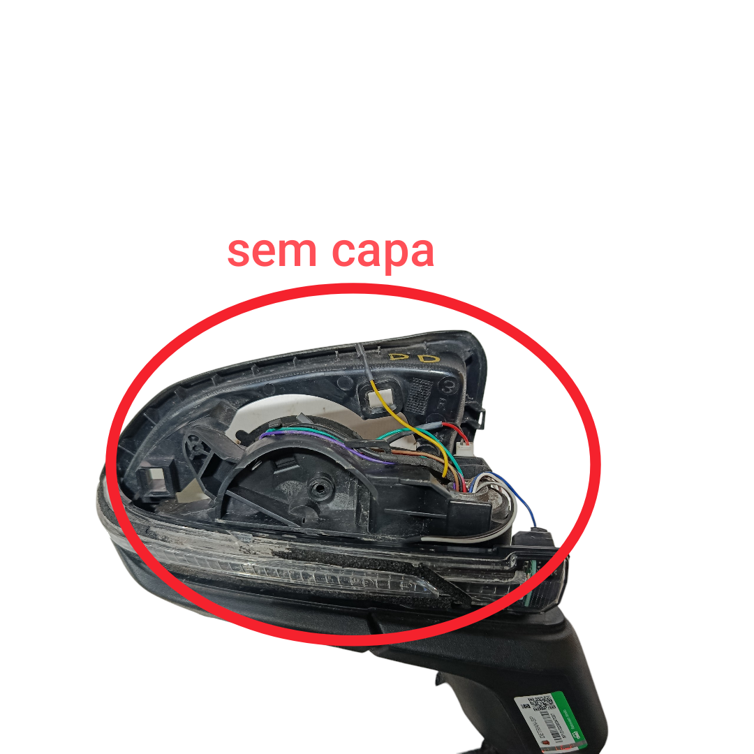 carcaça retrovisor direito Byd king gs 2025 6