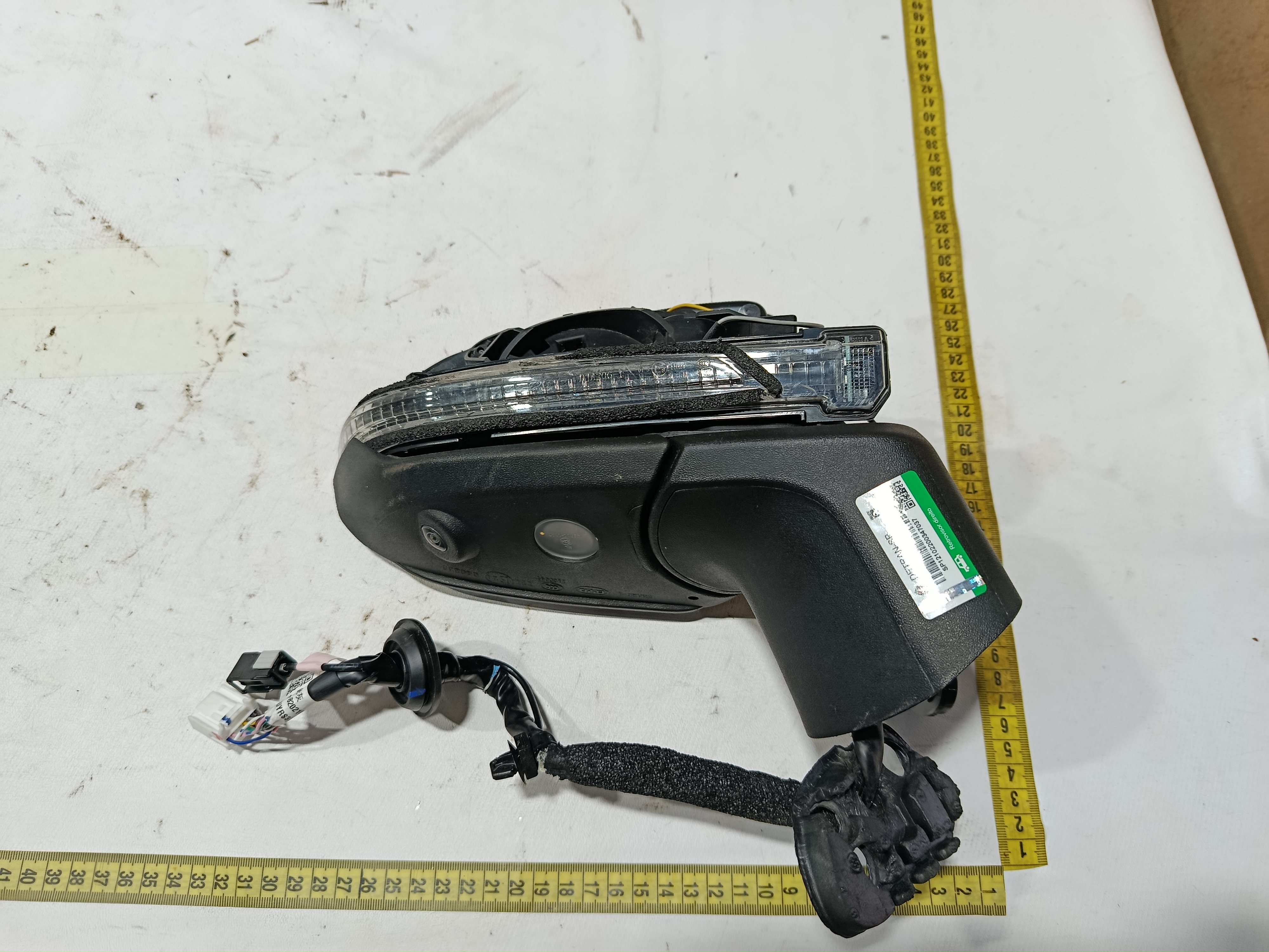 carcaça retrovisor direito Byd king gs 2025 8