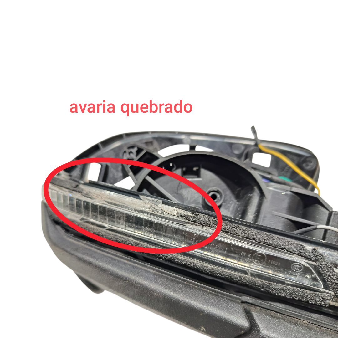 carcaça retrovisor direito Byd king gs 2025 7