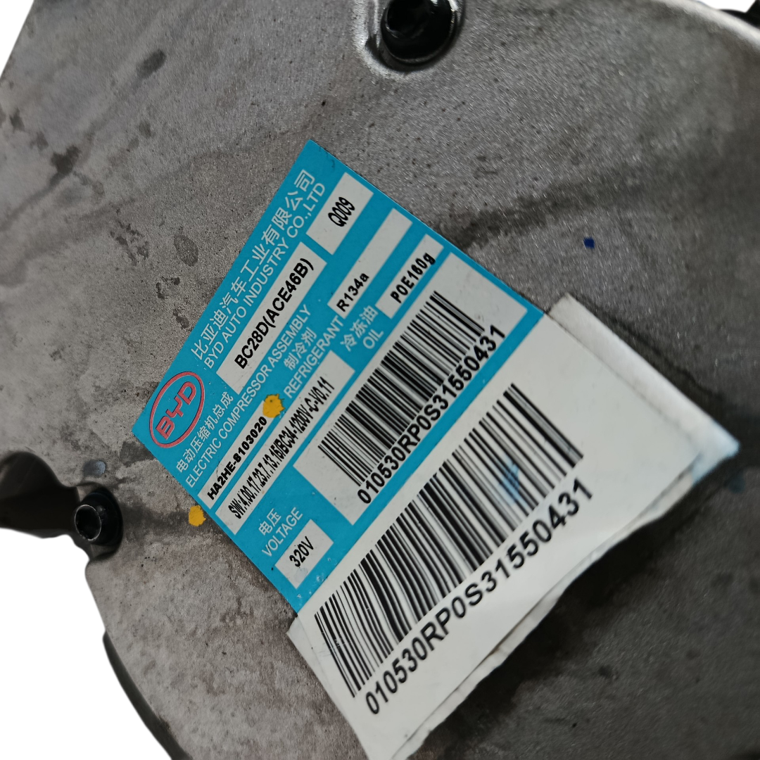 Compressor Ar Condicionado Byd King Gs 1.5 2025 6