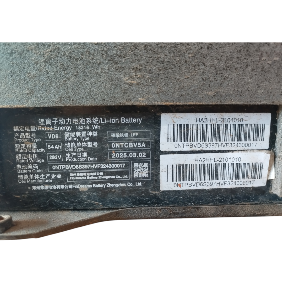 bateria BYD KING GS 1.5 2025 8
