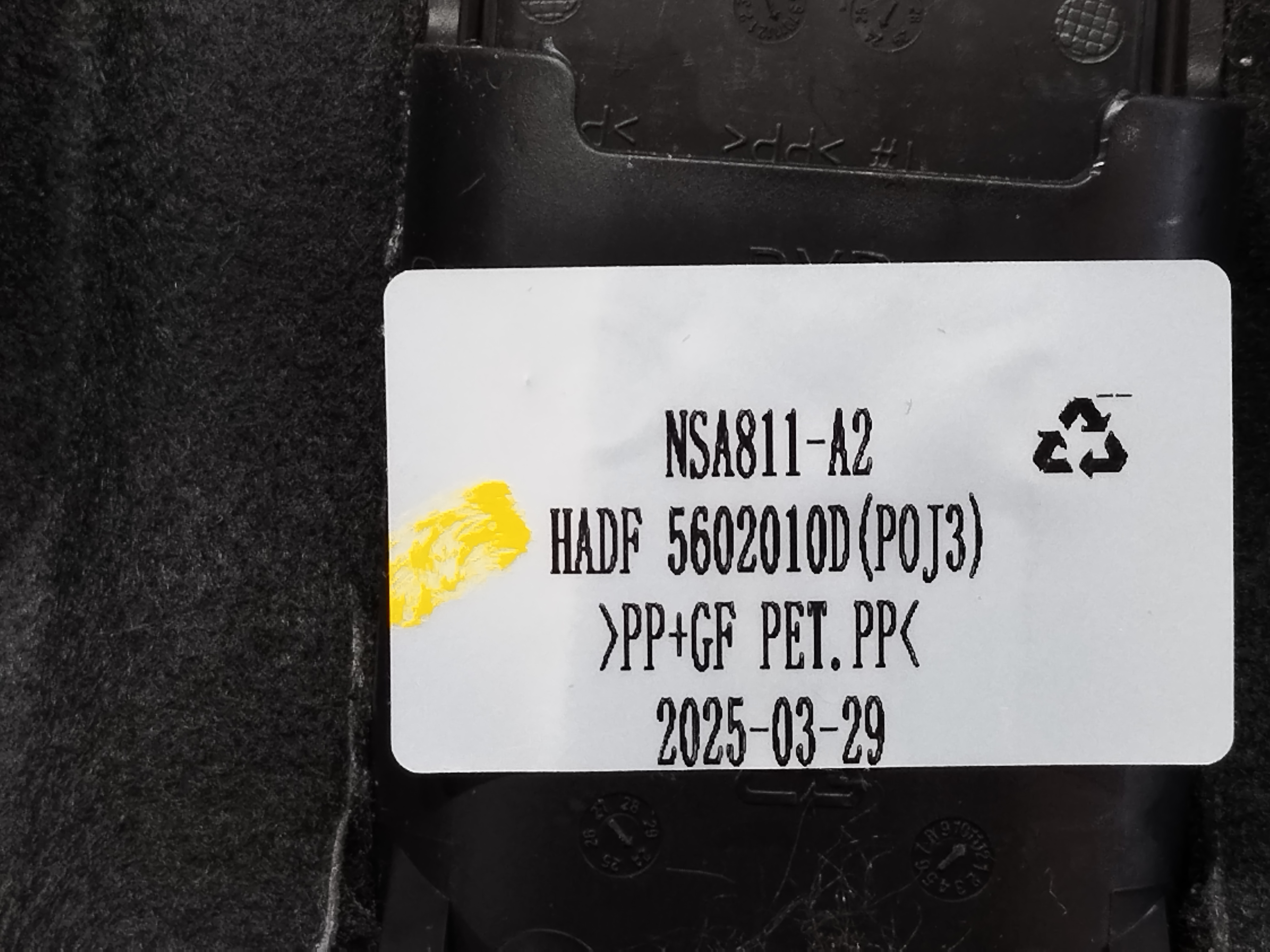 tampão porta malas BYD KING GS 1.5 2025 7