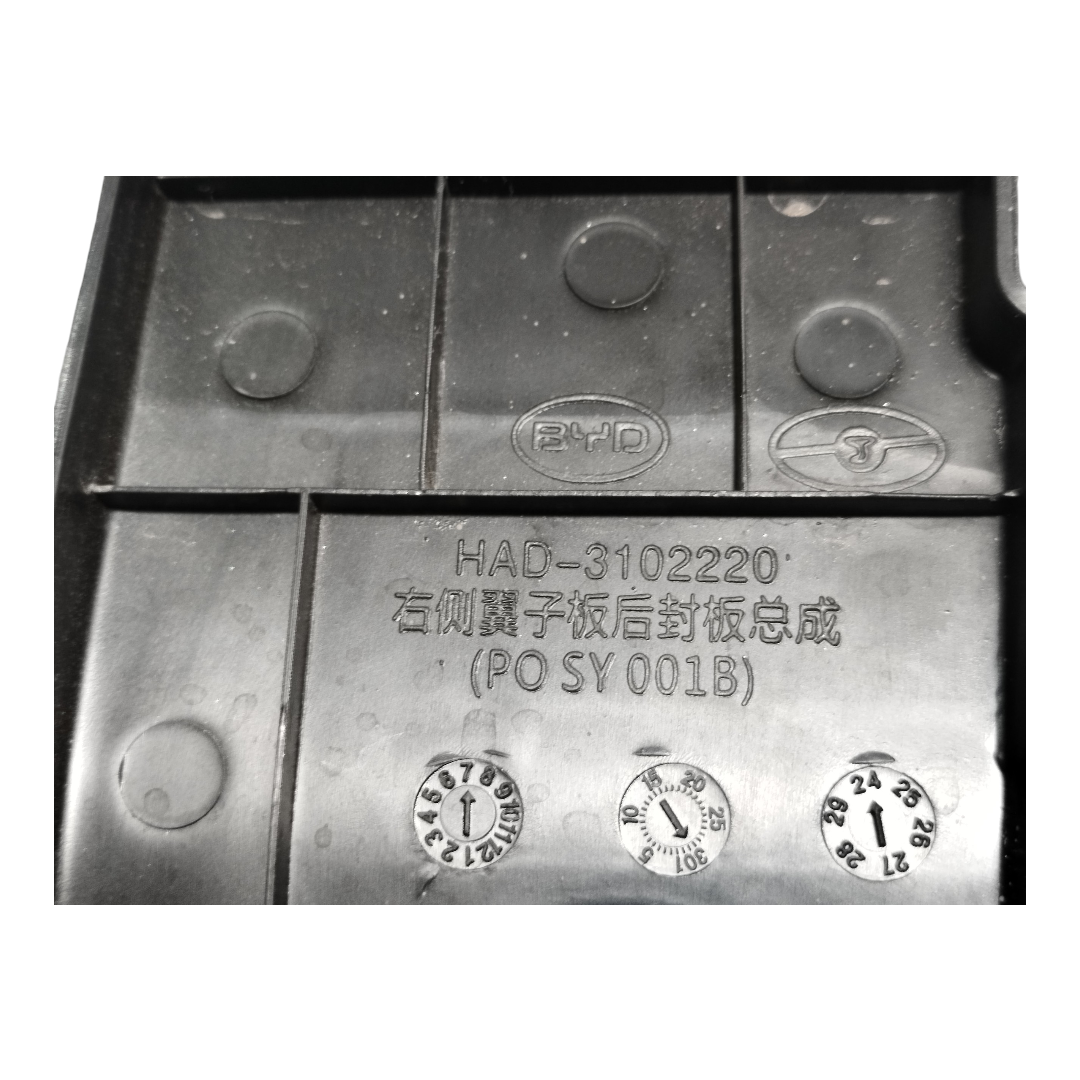 acabamento paralama direito Byd king gs 2025 7