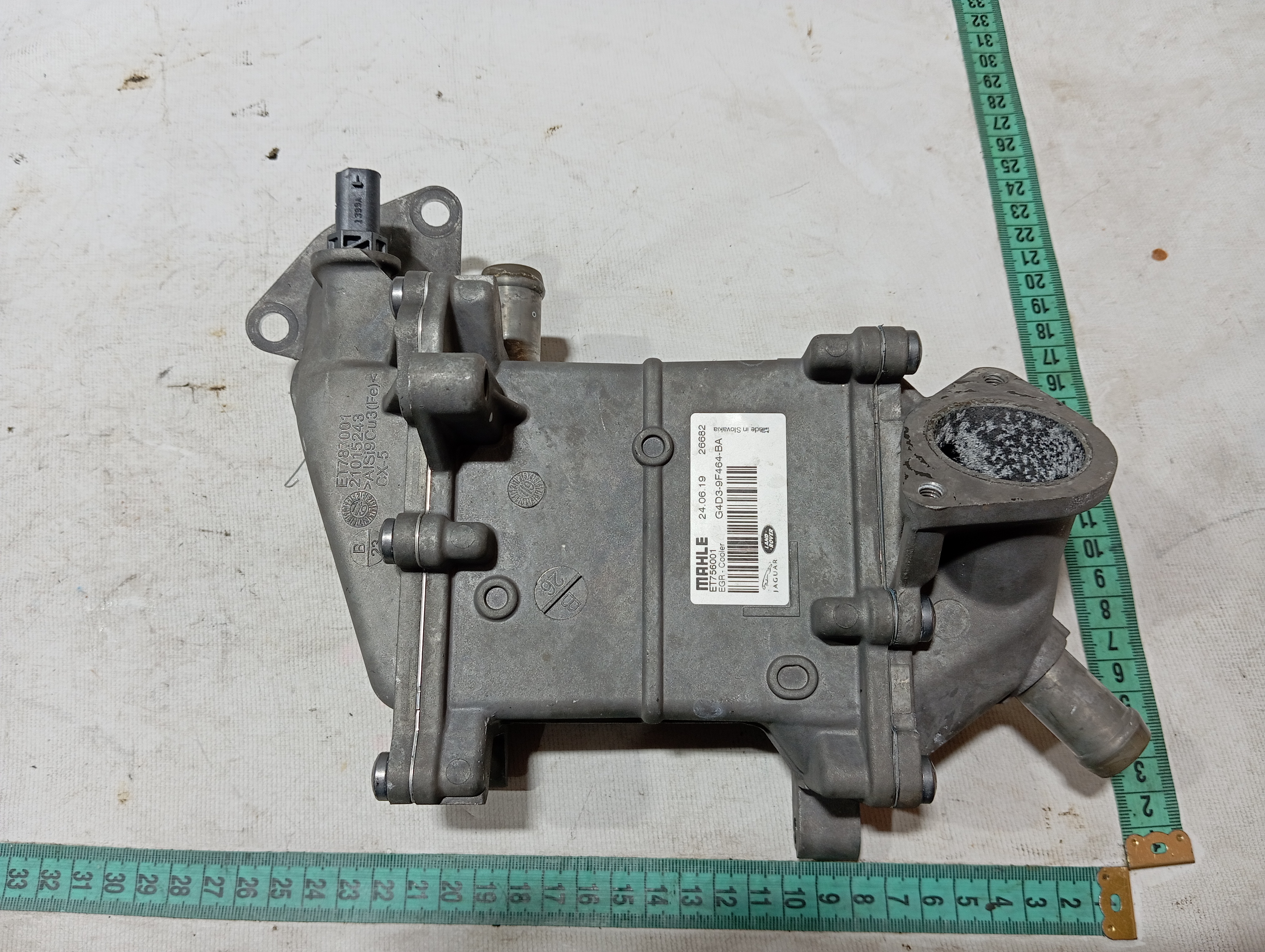 Resfriador egr land rover discovery sport 2.0 2020 2021 V680 10