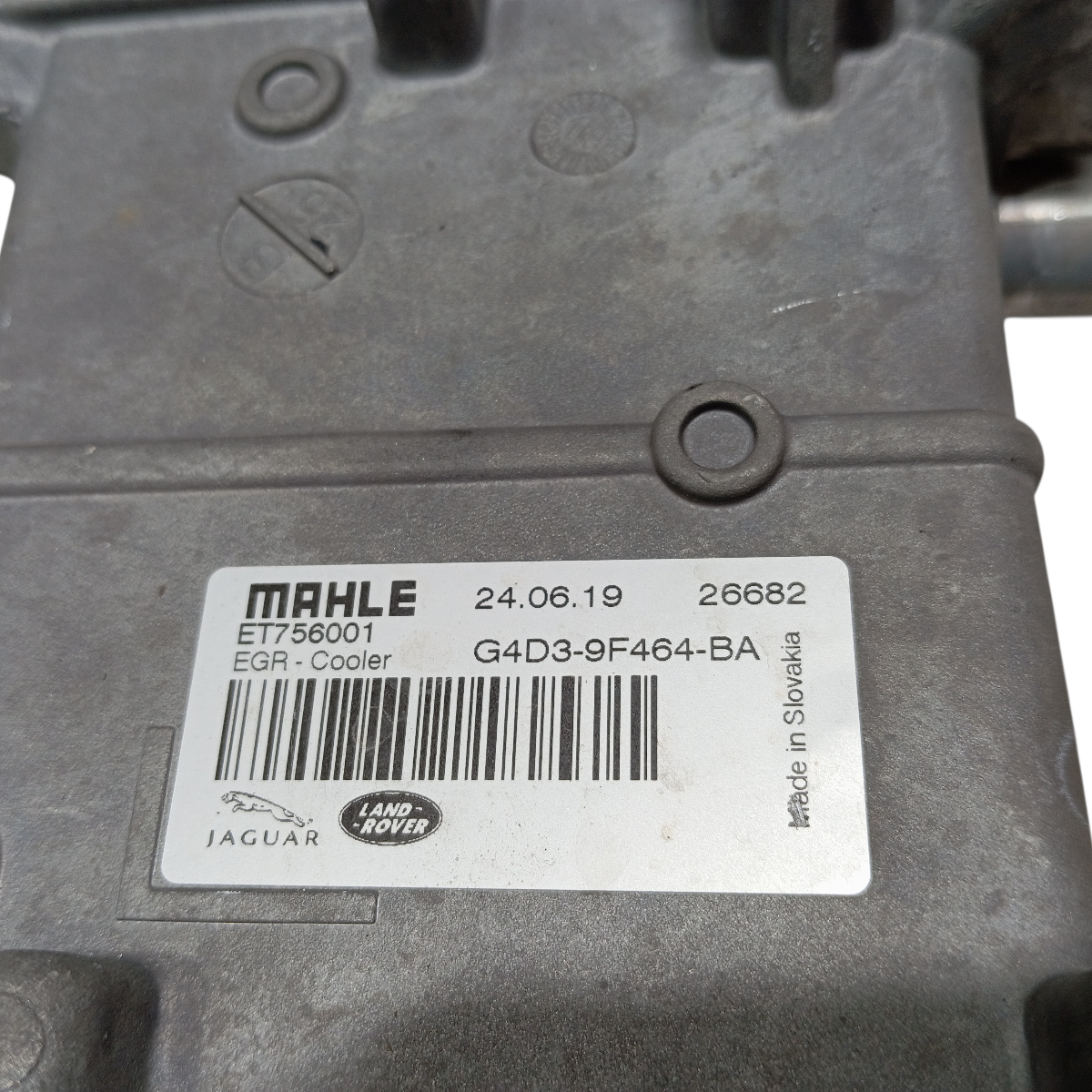 Resfriador egr land rover discovery sport 2.0 2020 2021 V680 9