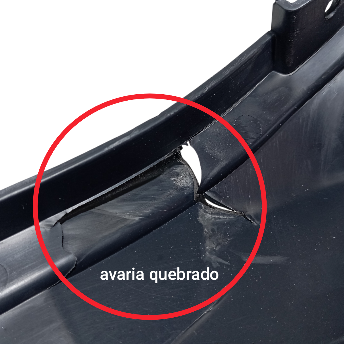 Guia esquerdo parachoque dianteiro discovery sport 2020 V680 7