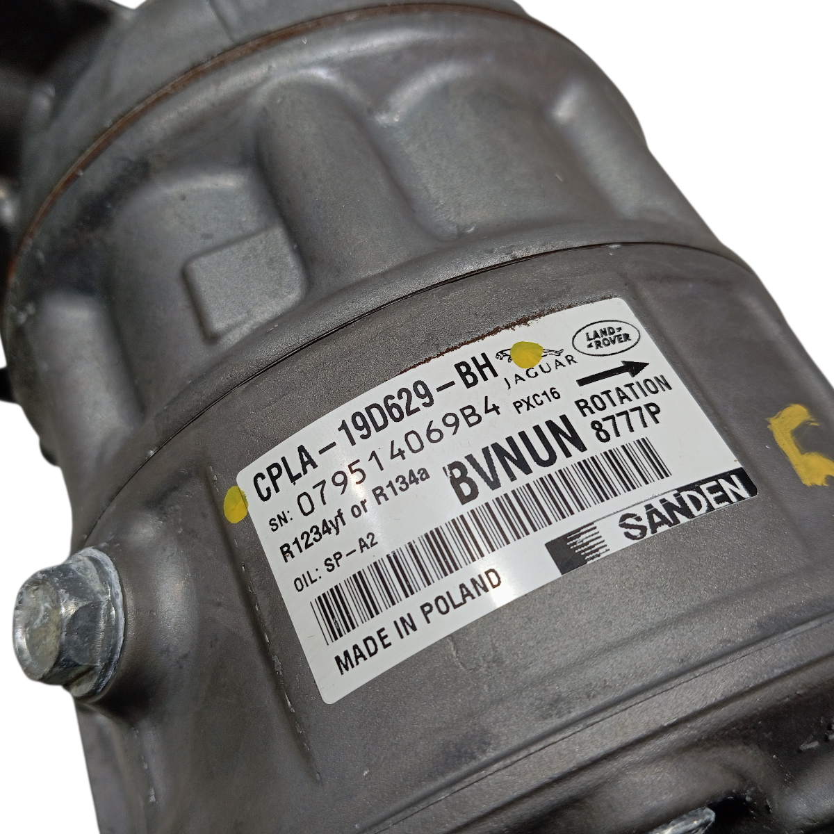 Compressor ar condi Land Rover Discovery sport 2.0 2020 v680 7