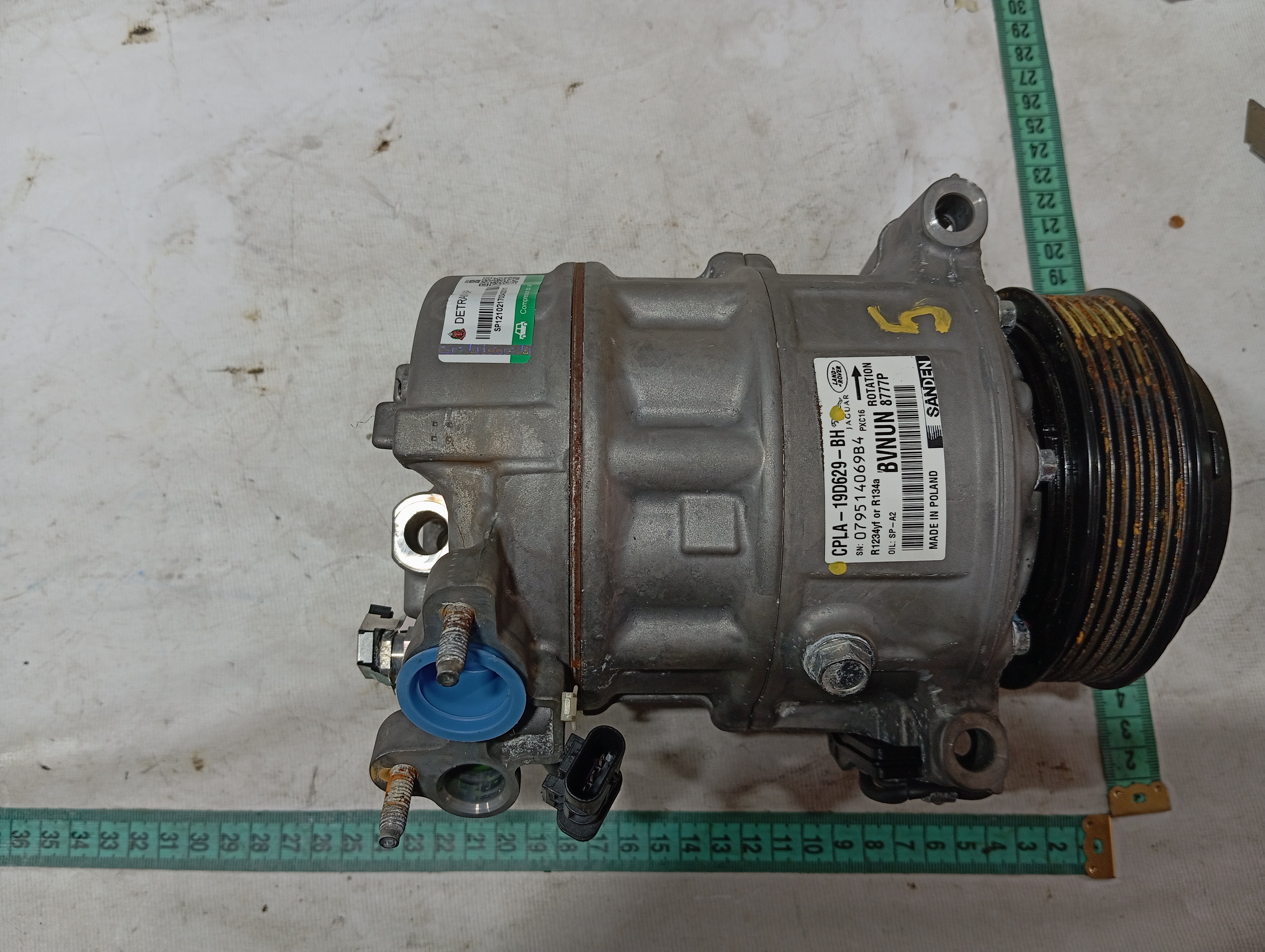 Compressor ar condi Land Rover Discovery sport 2.0 2020 v680 8