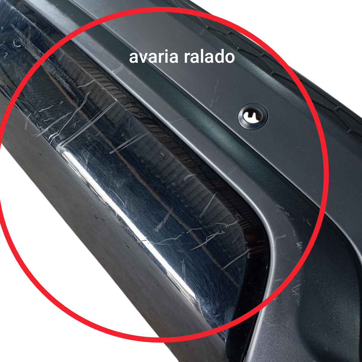 Parachoque traseiro land rover discovery sport 2.0 2020 V680 8