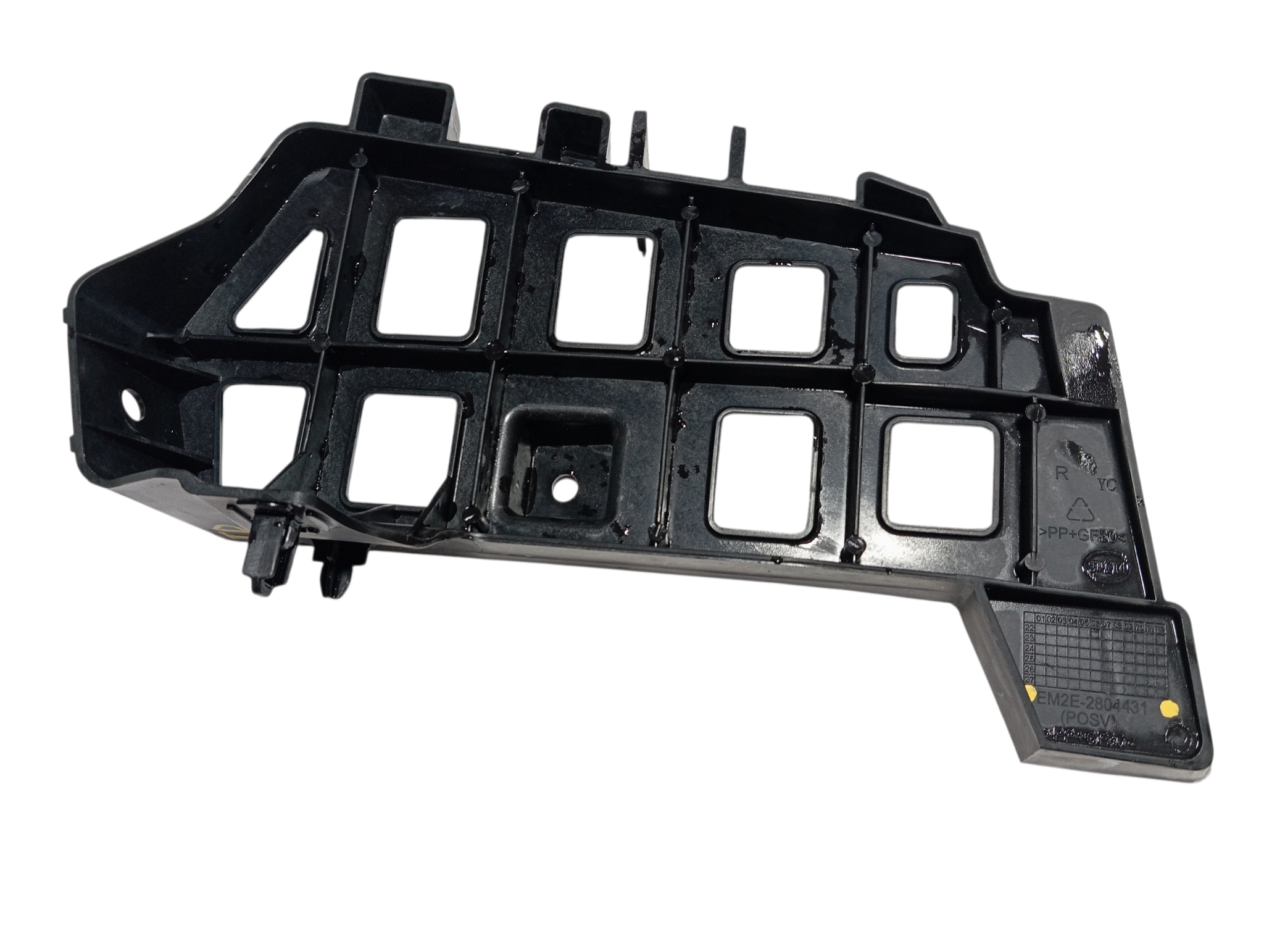 Suporte esquerdo parachoque trase BYD dolphin PLUS 2024 2025 1