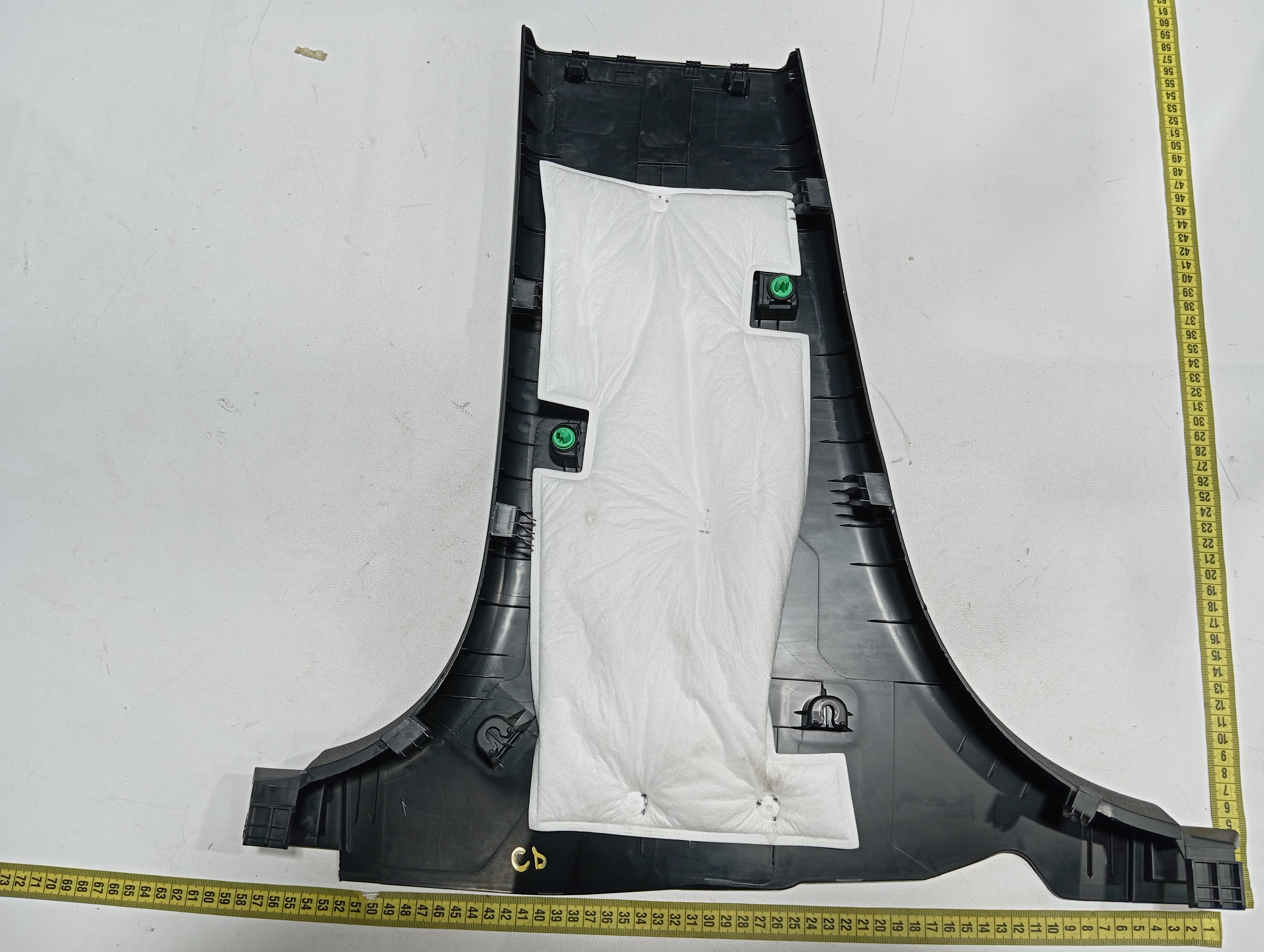 Moldura infe central coluna dire BYD dolphin PLUS 2024 2025 10