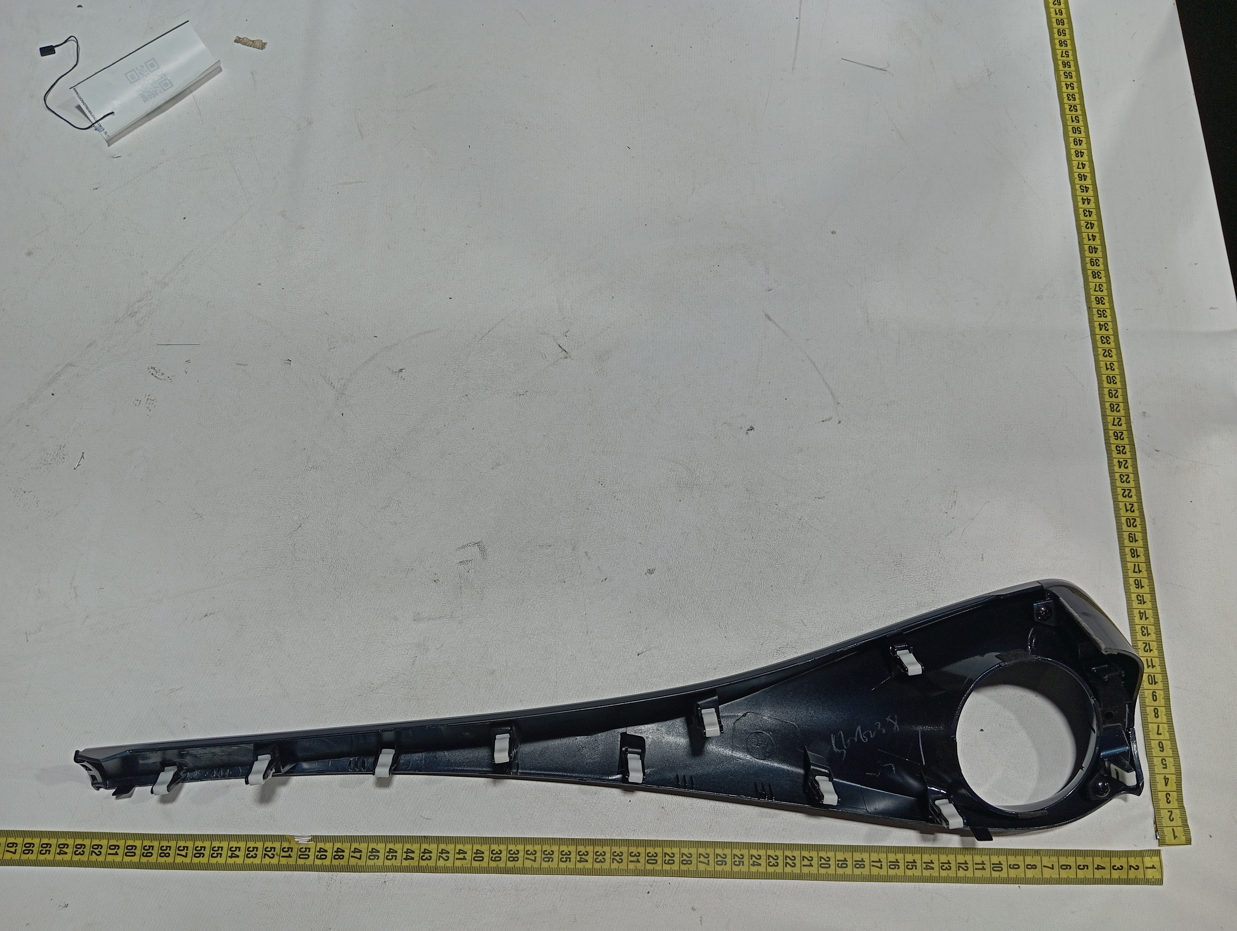 Moldura direito difusor ar painel BYD dolphin PLUS 2024 2025 10