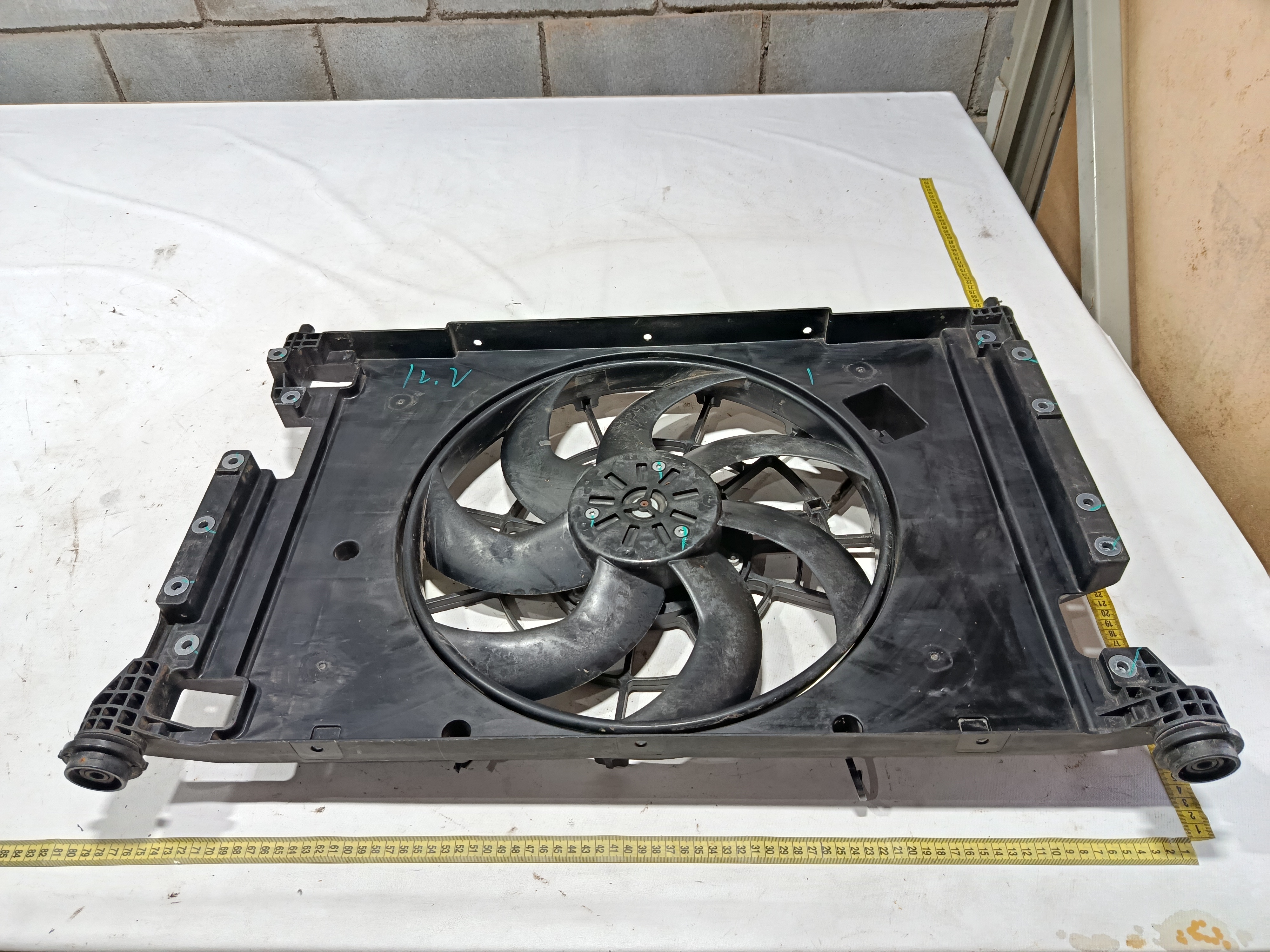 Ventoinha radiador BYD dolphin PLUS 2024 2025 10
