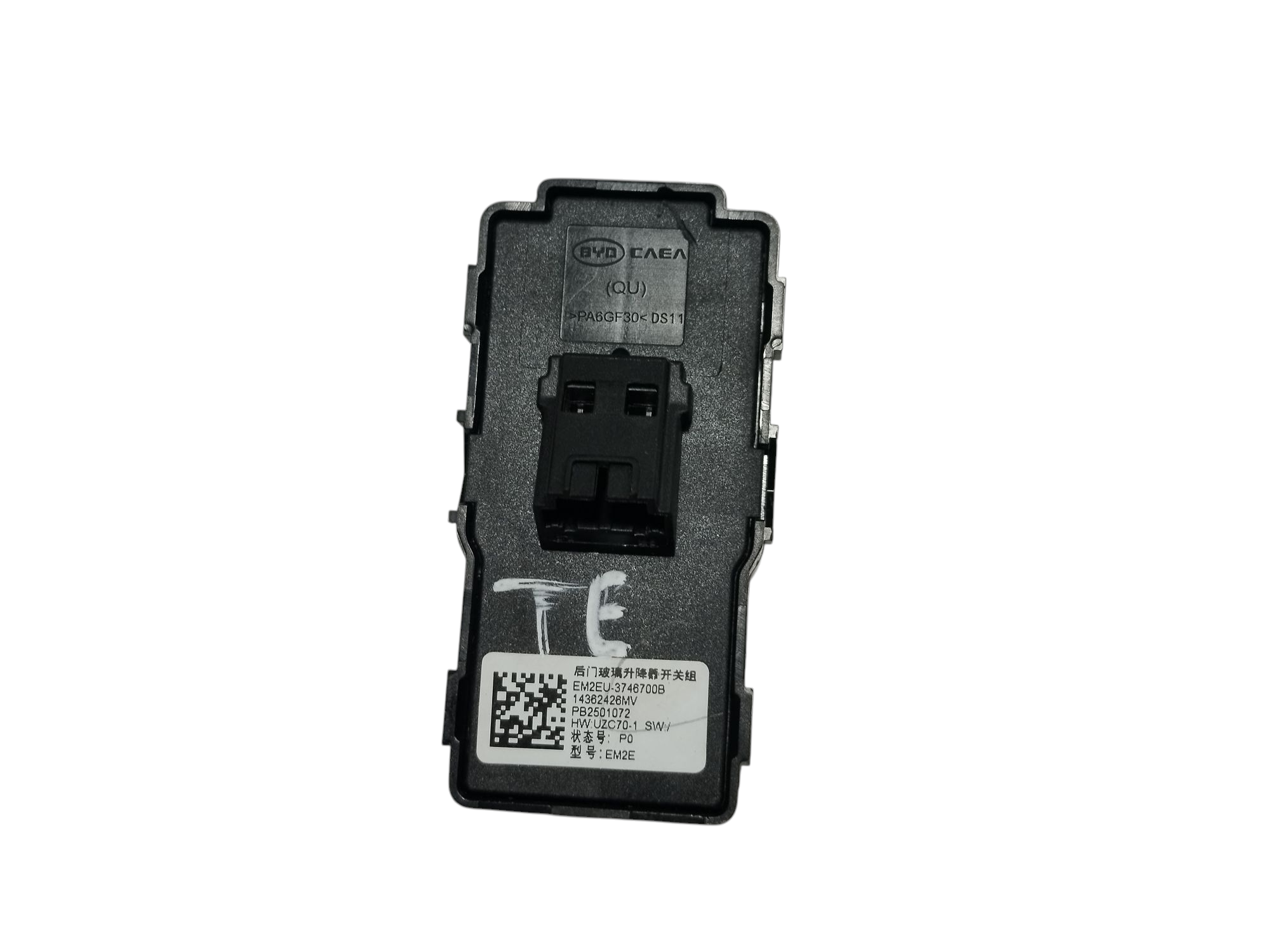 Botão vidro traseiro esquerdo BYD dolphin PLUS 2024 2025 5