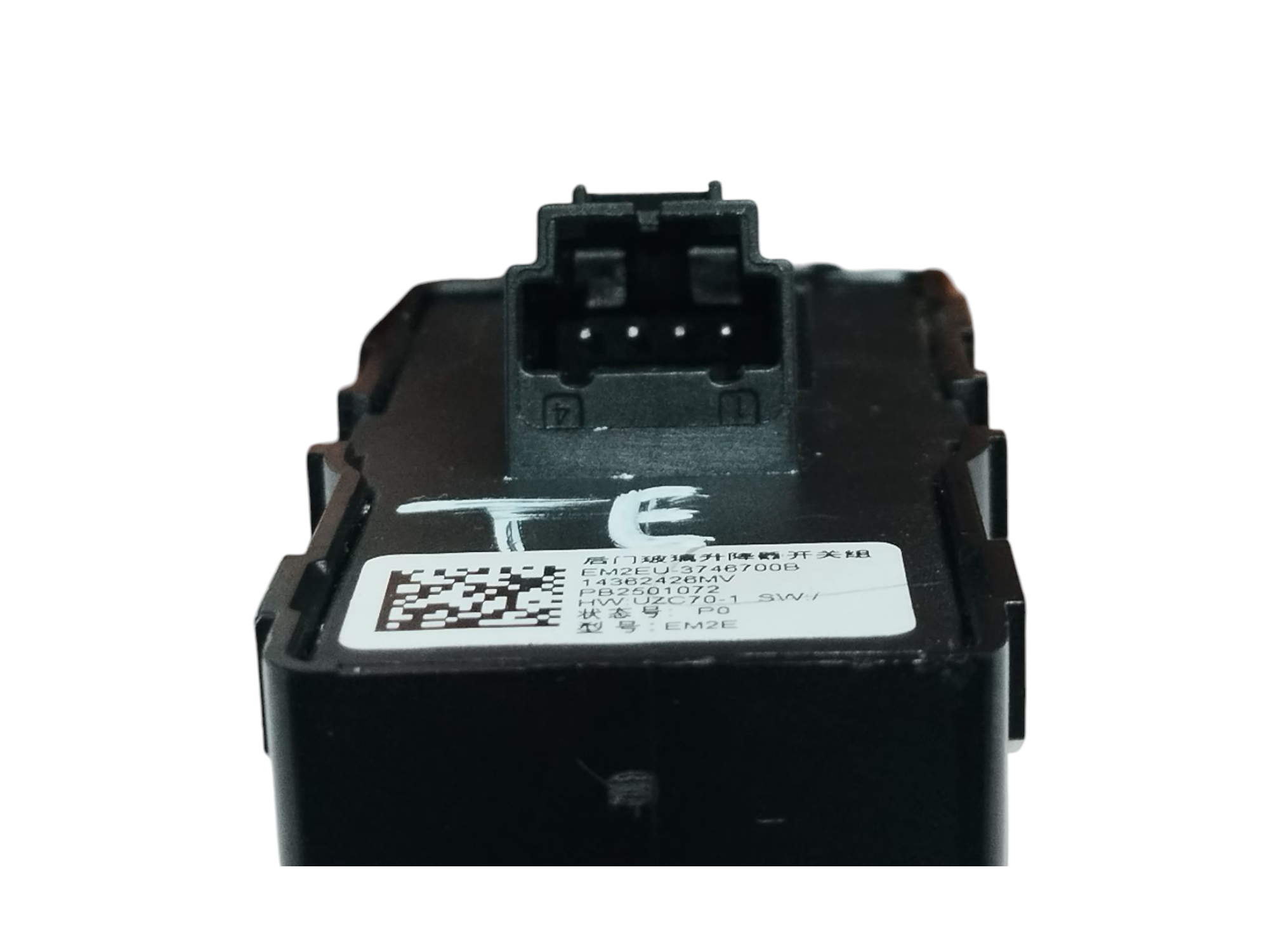 Botão vidro traseiro esquerdo BYD dolphin PLUS 2024 2025 6