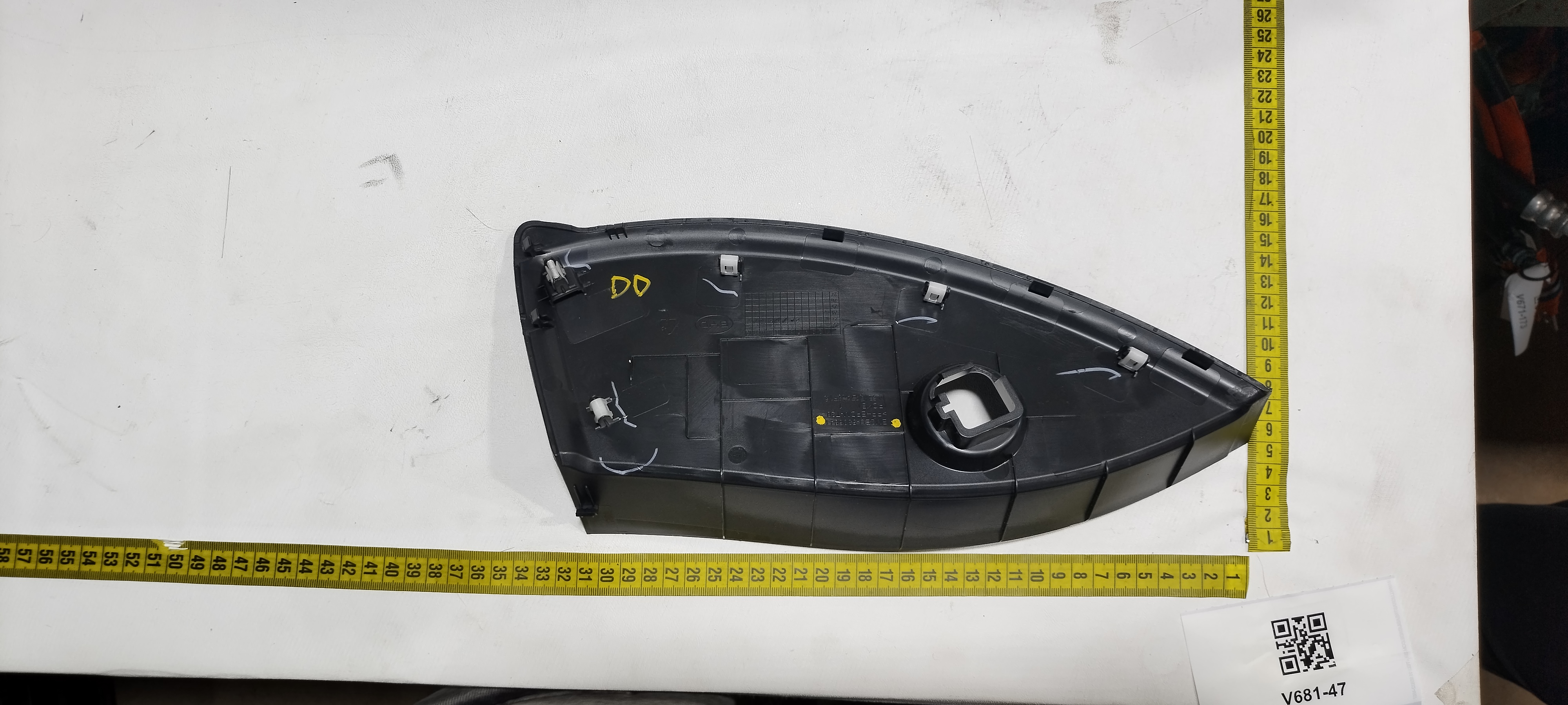 Moldura direita painel BYD dolphin PLUS 2024 2025 9