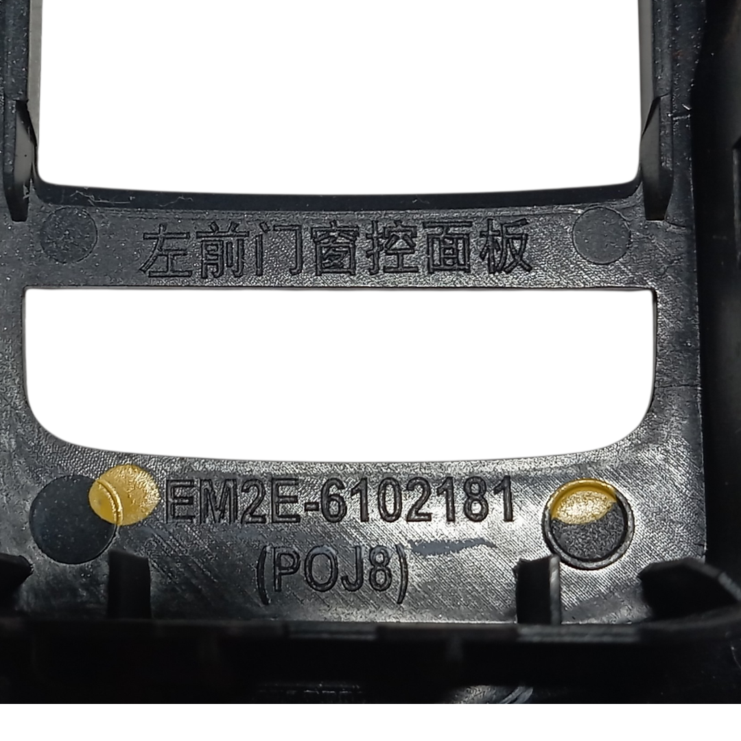 Moldura botao vidro diante esque BYD dolphin PLUS 2024 2025 7