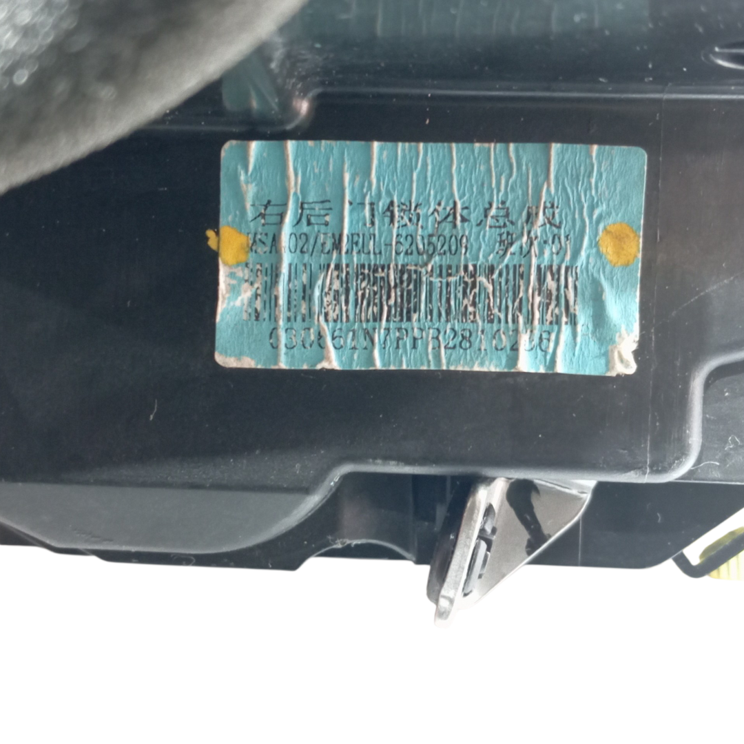 Fechadura traseira direita BYD dolphin PLUS 2024 2025 8