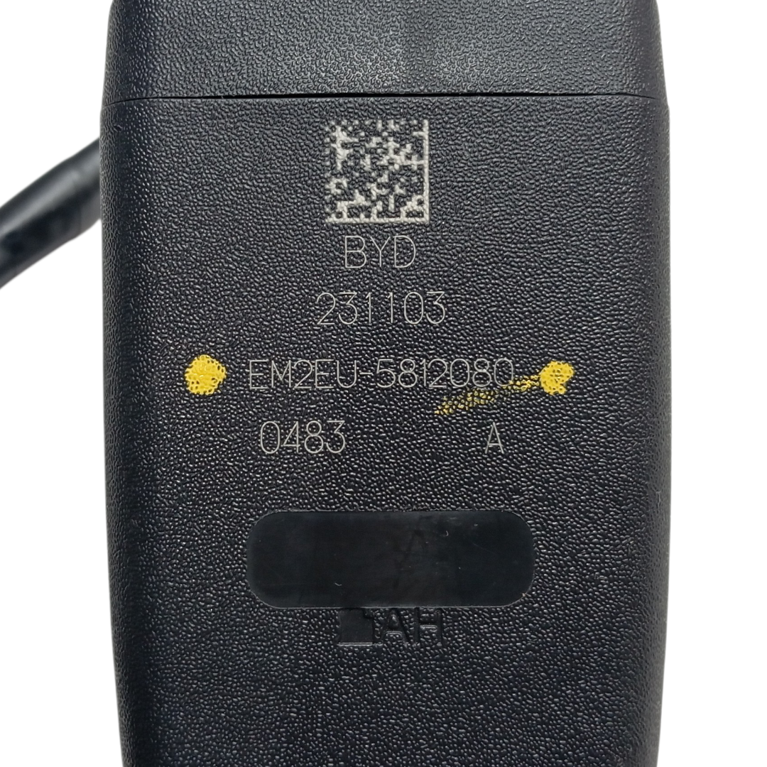 Engate duplo cinto traseiro BYD dolphin PLUS 2024 2025 9
