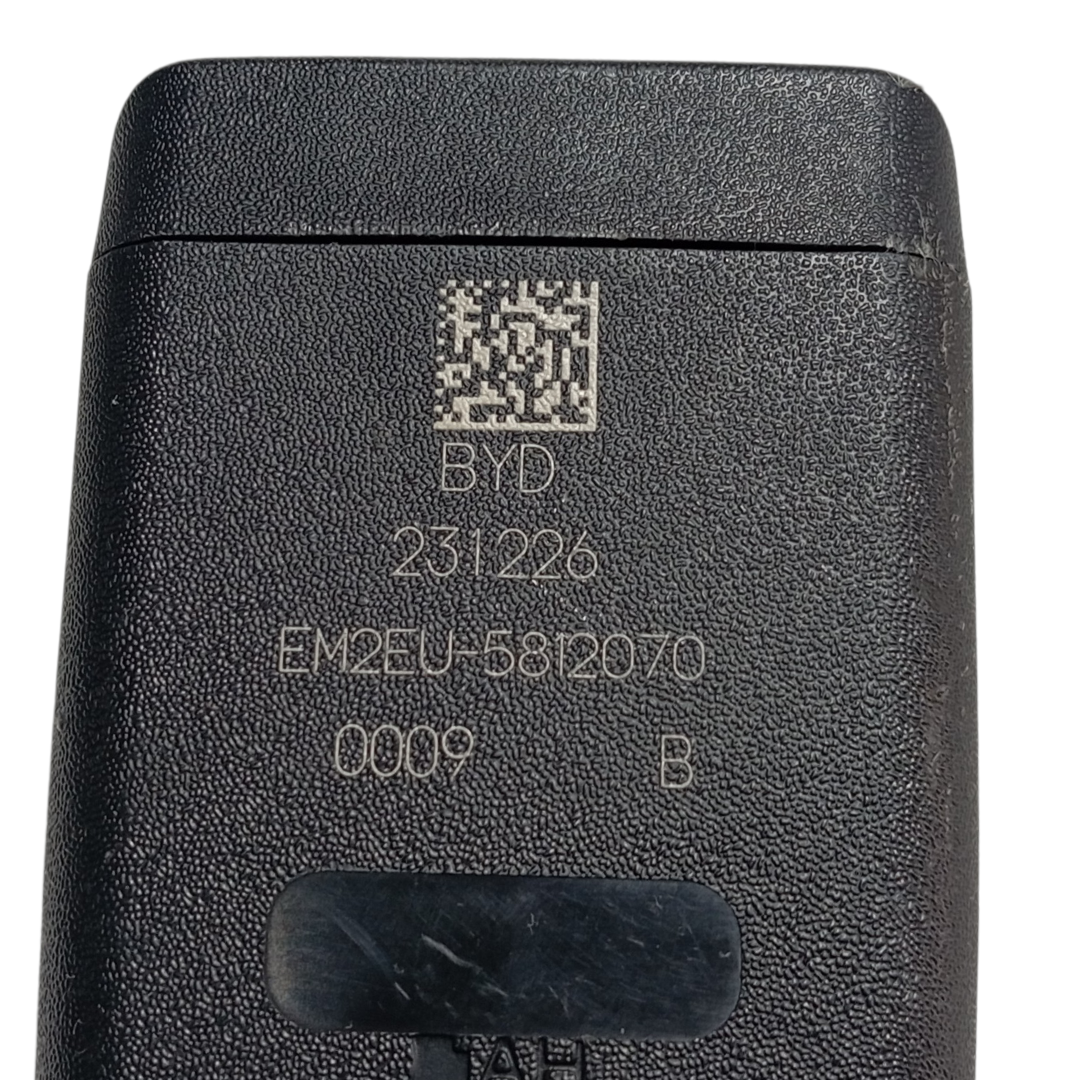 Engate cinto traseiro BYD dolphin PLUS 2024 2025 8