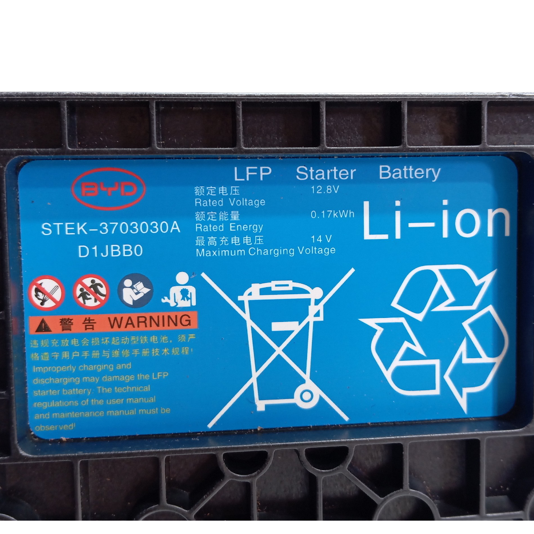 Bateria auxiliar partida BYD dolphin PLUS 2024 2025 8