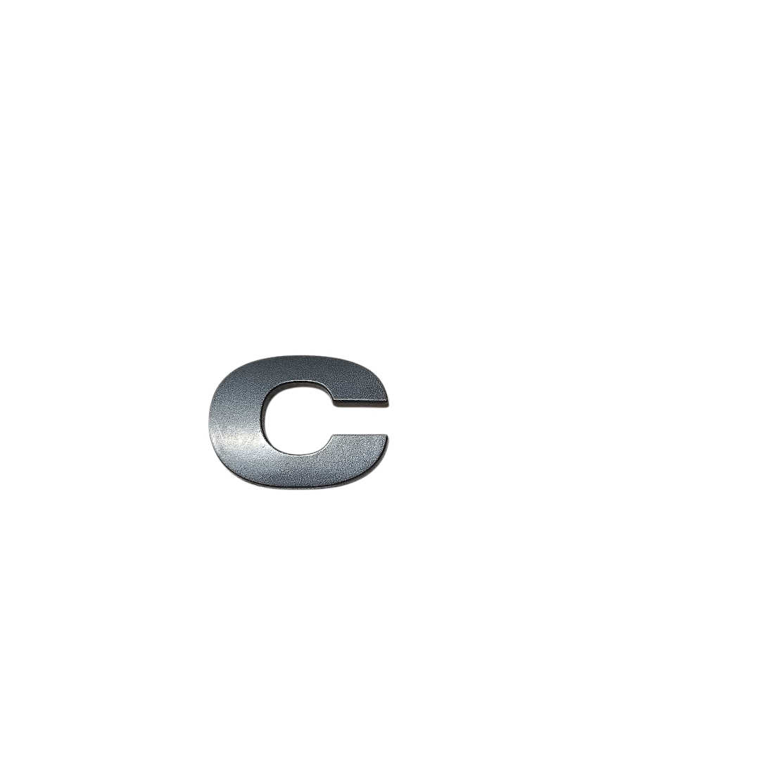 Letreiro Letra C Tampa Traseira Land Rover Discovery 4 2012
