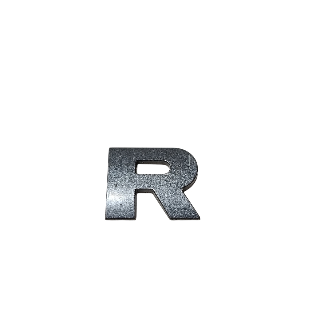 Letreiro Letra R tampa traseira Land Rover Discovery 4 2012