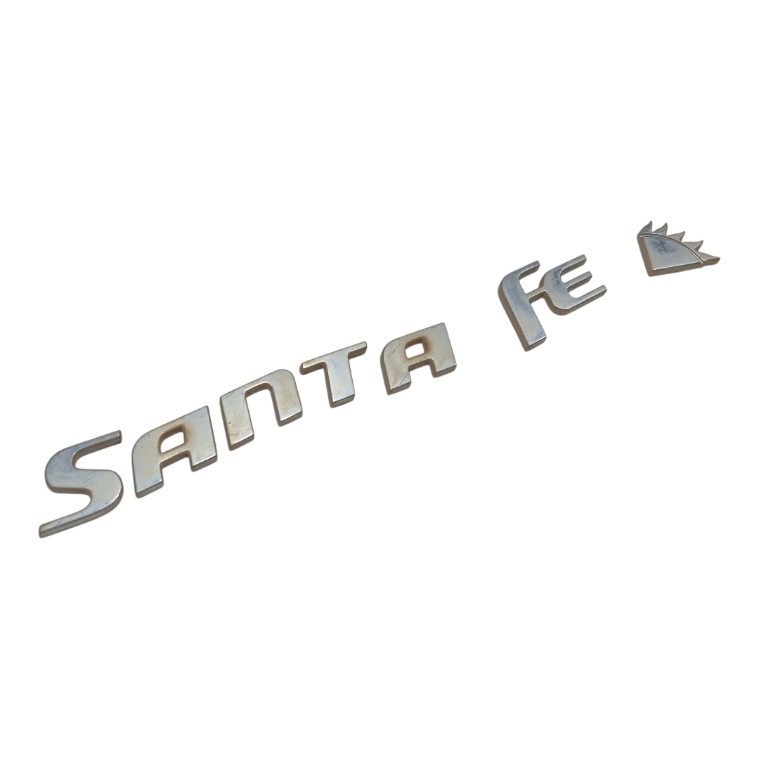 letreiro SANTA FE tampa traseira HYUNDAI SANTA FÉ 2006 2012