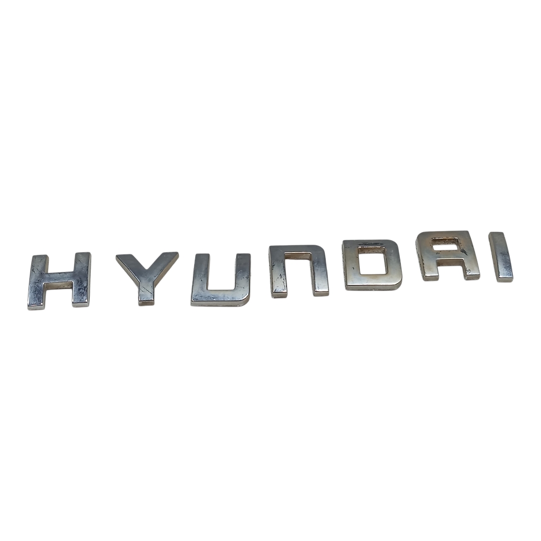 letreiro HYUNDAI tampa traseira HYUNDAI SANTA FÉ 2008