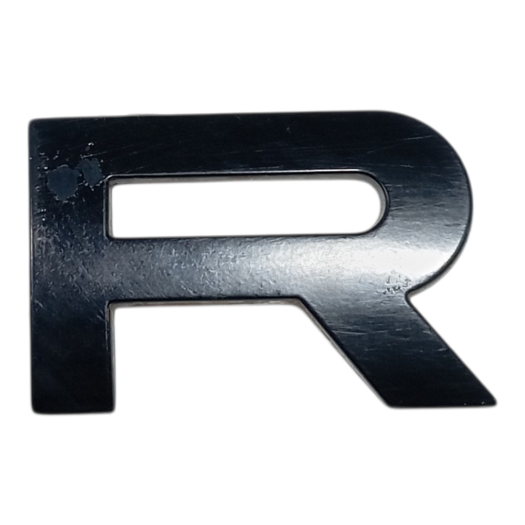 Letreiro Letra R tampa traseira Range Rover Evoque 2012