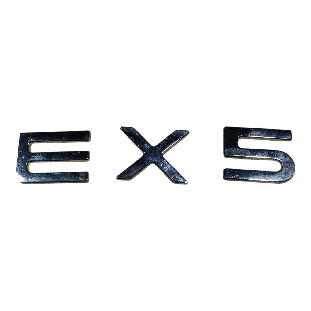 Letreiro Emblema Ex5 Tampa Traseira Geely Ex5 Max 2025 2026