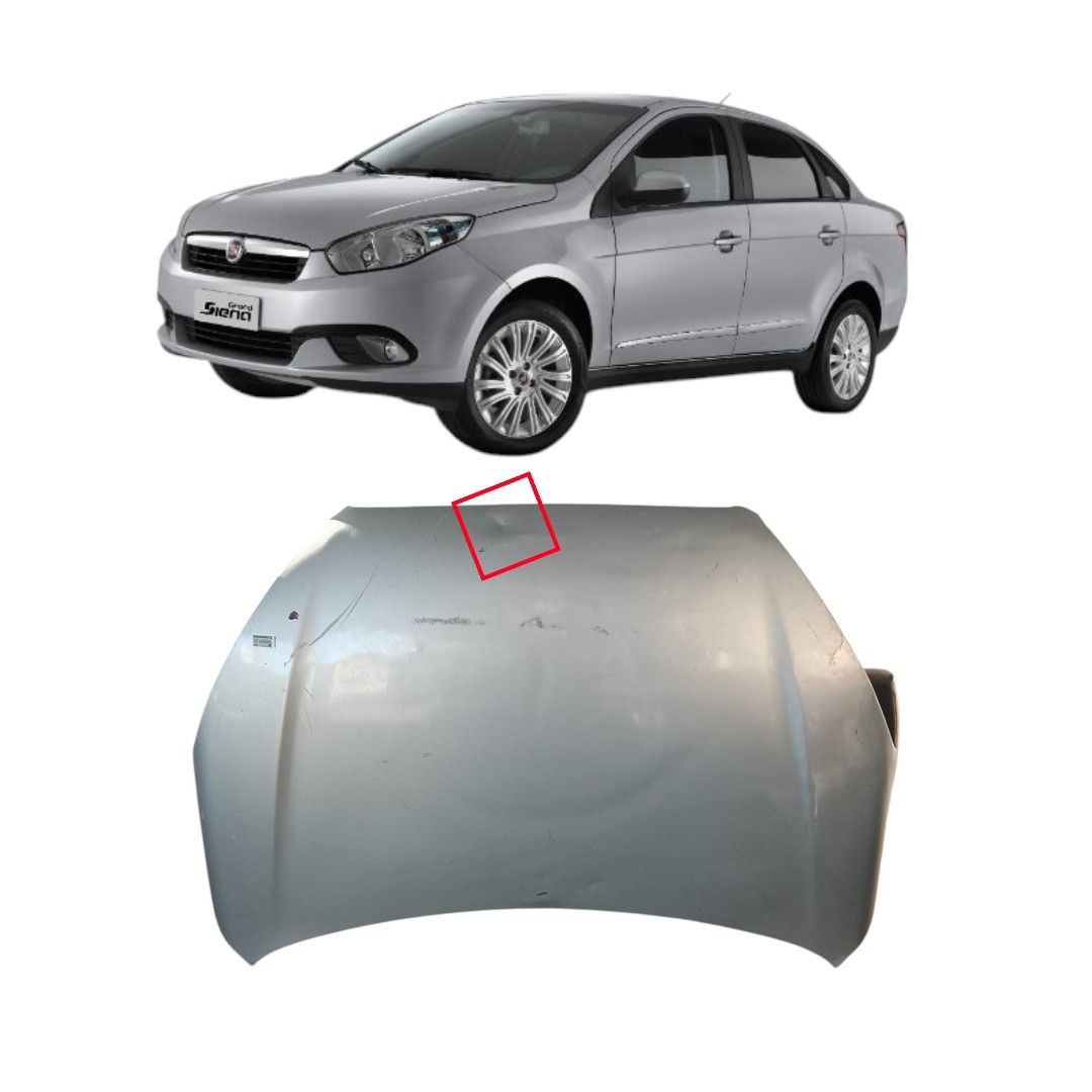 capô Fiat Siena essence 2013 2014