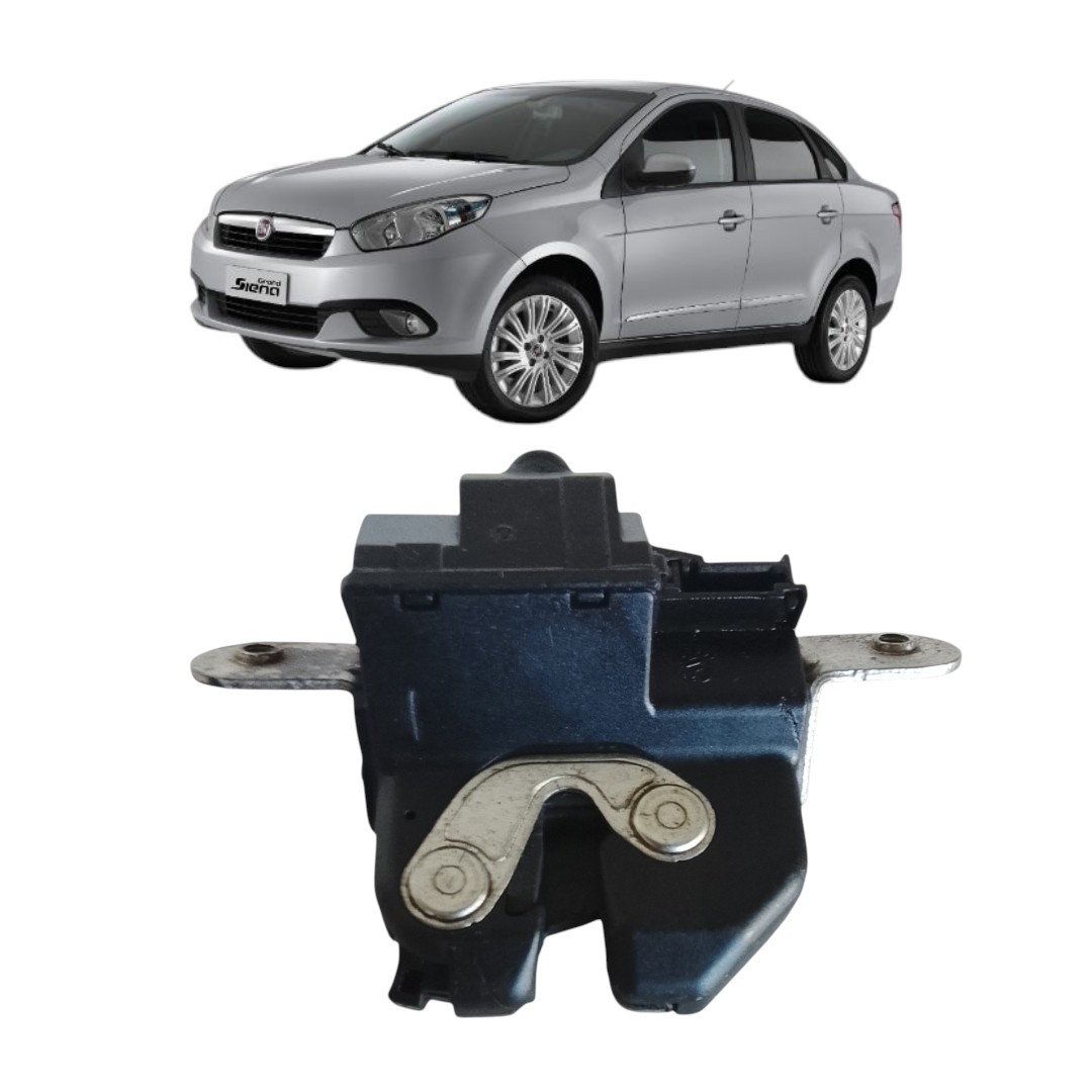 fechadura tampa traseira elétrica Fiat Siena essence 2012 2017