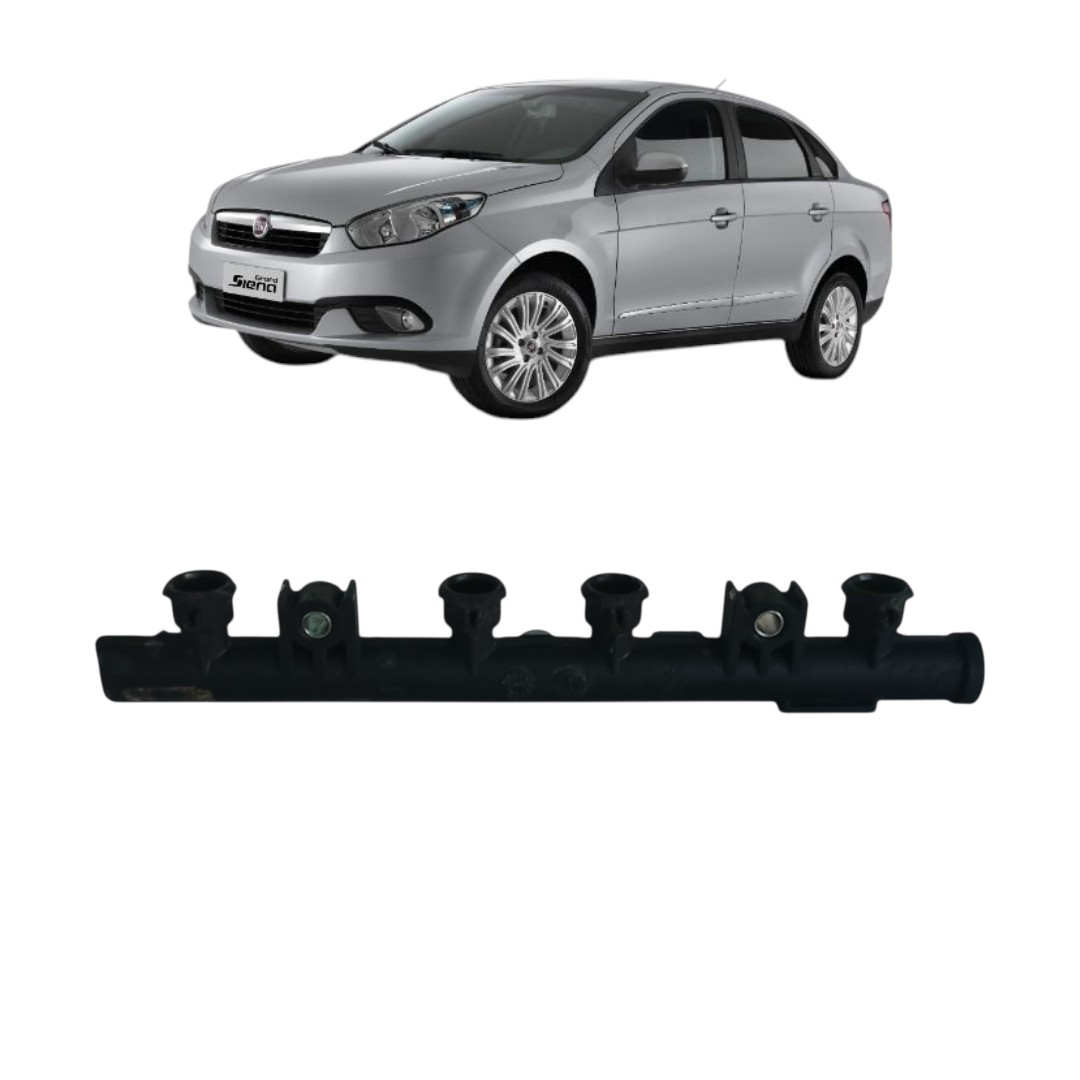 flauta bicos injetor Fiat Siena essence 1.6 2013 2014
