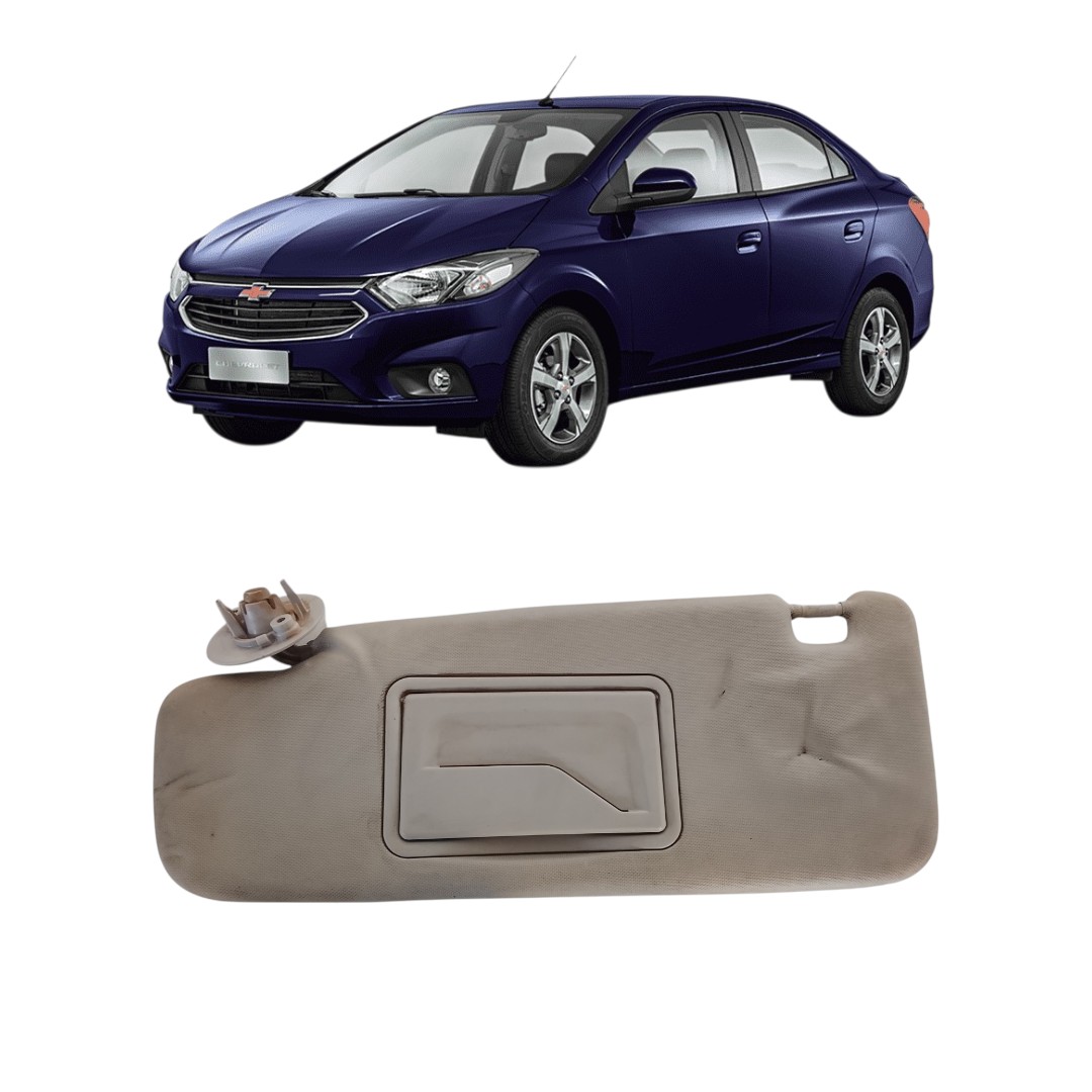 quebra sol esquerdo Chevrolet prisma 2012 2019