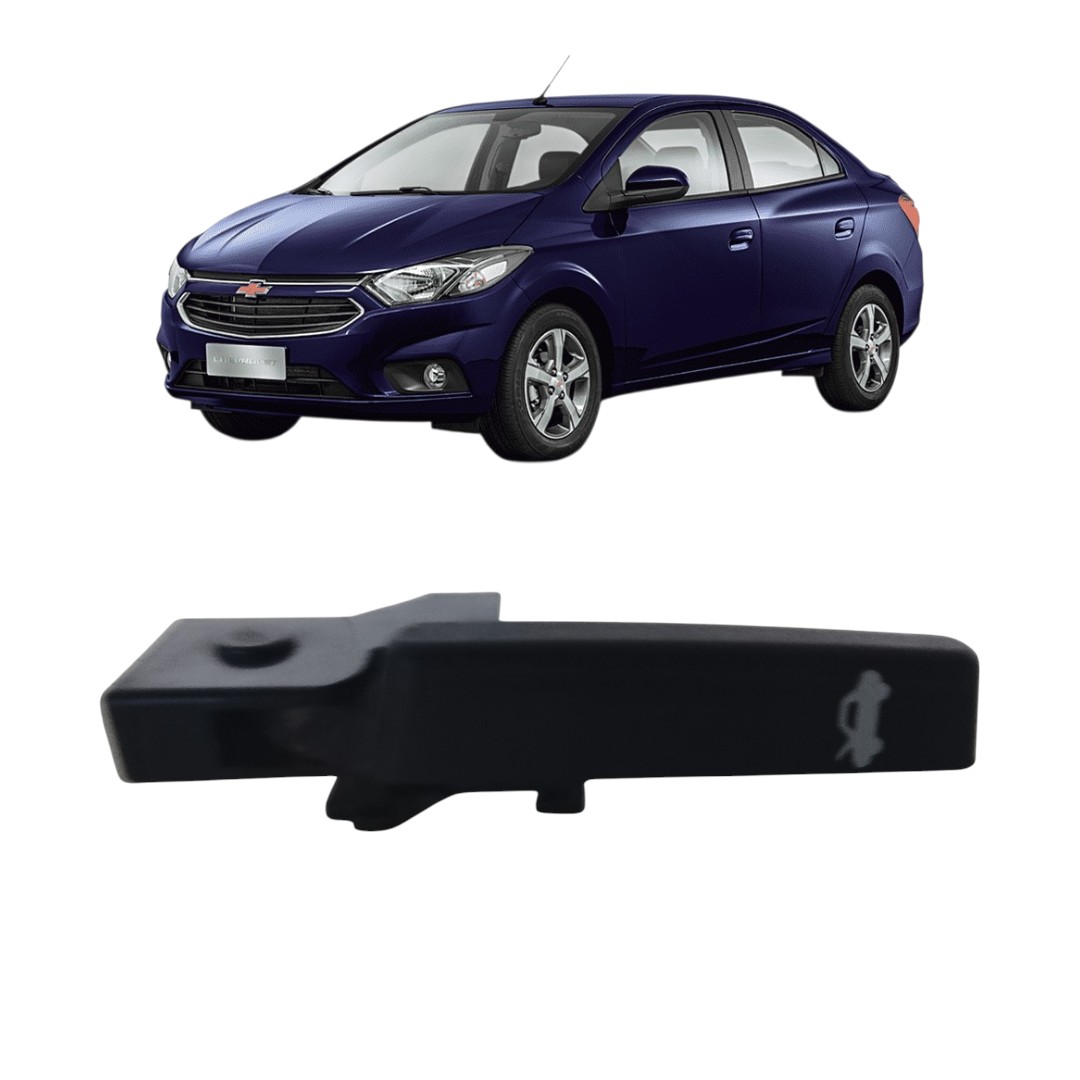 alavanca abertura capô Chevrolet prisma 2014 2019