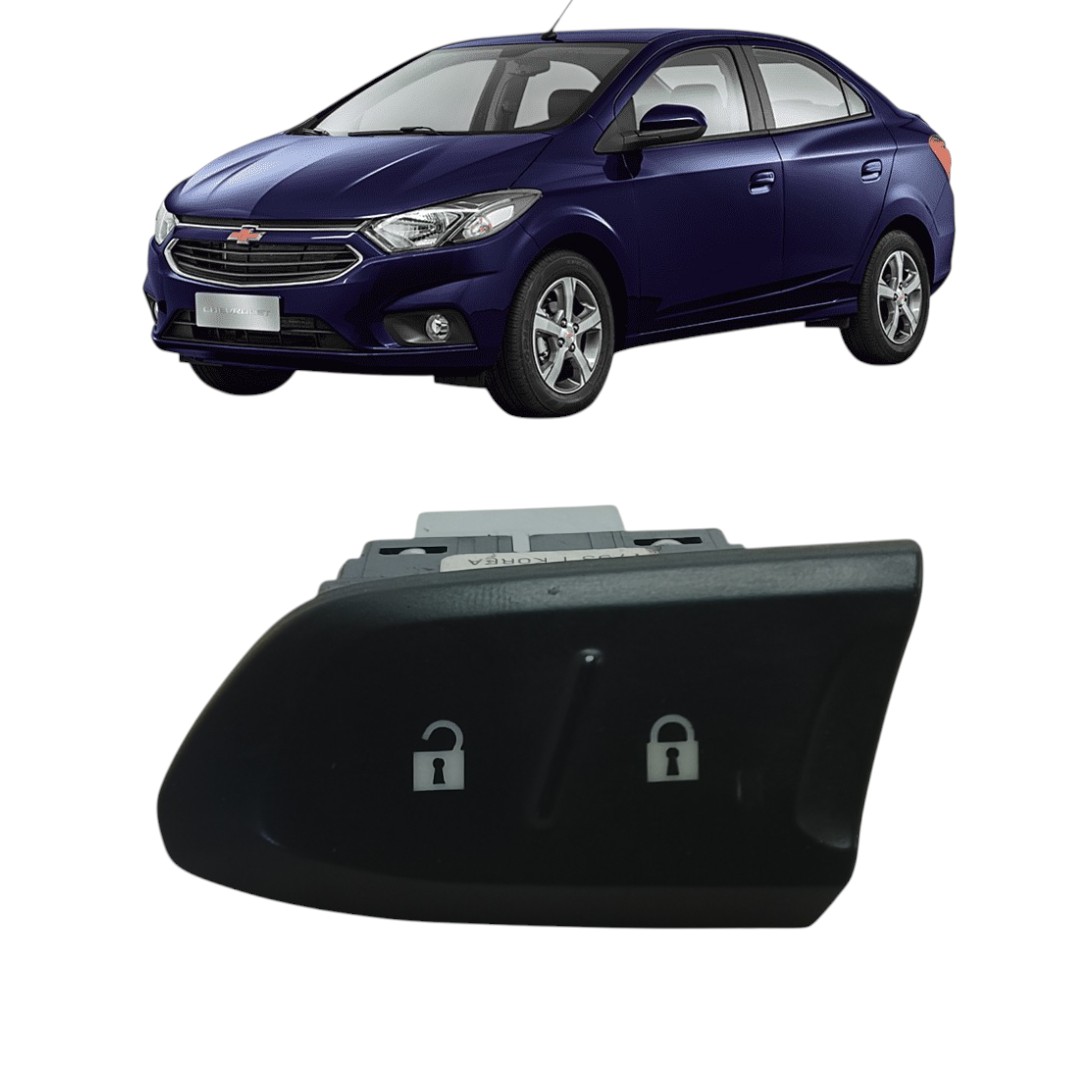 Botão Trava Destrava Chevrolet Prisma 2013 2019