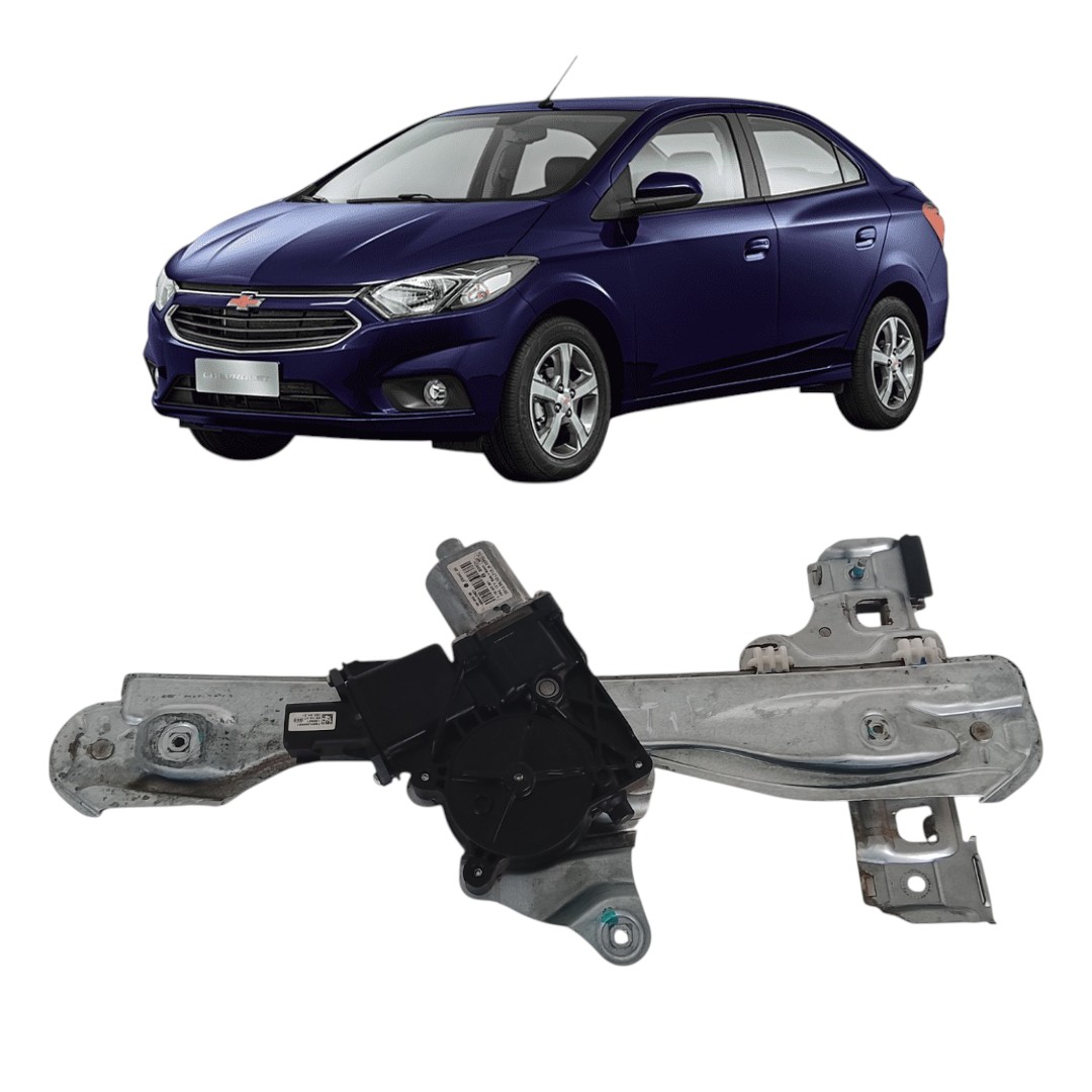 máquina vidro elétrico tras esq Chevrolet prisma 2013 2019