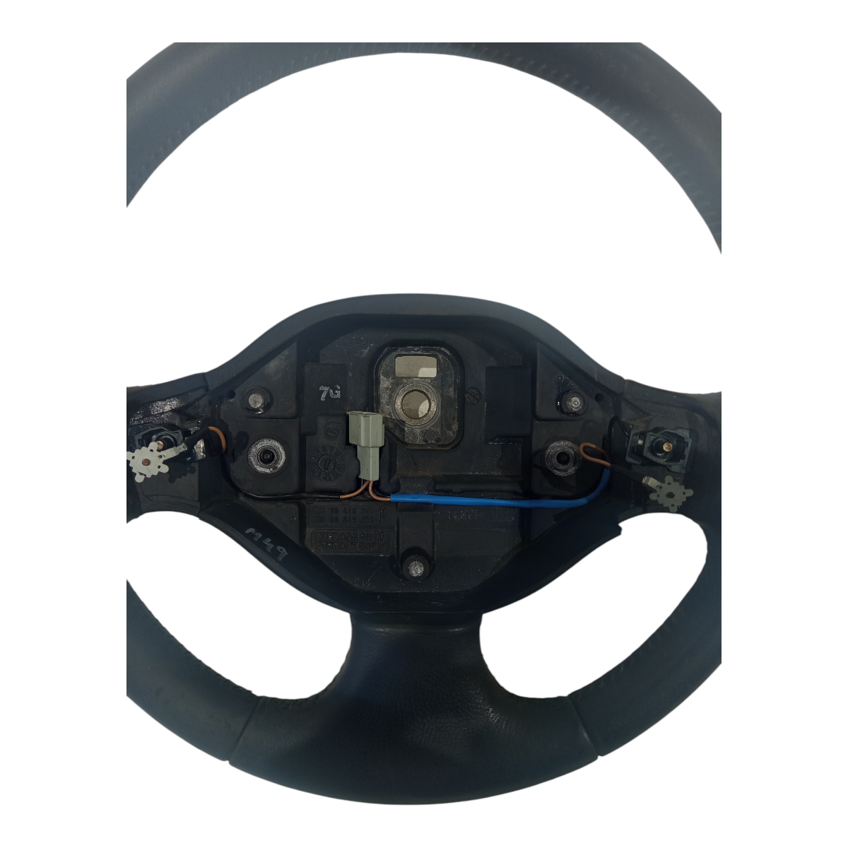 Volante Direçao Renault Clio 2000 A 2012 Preto 6