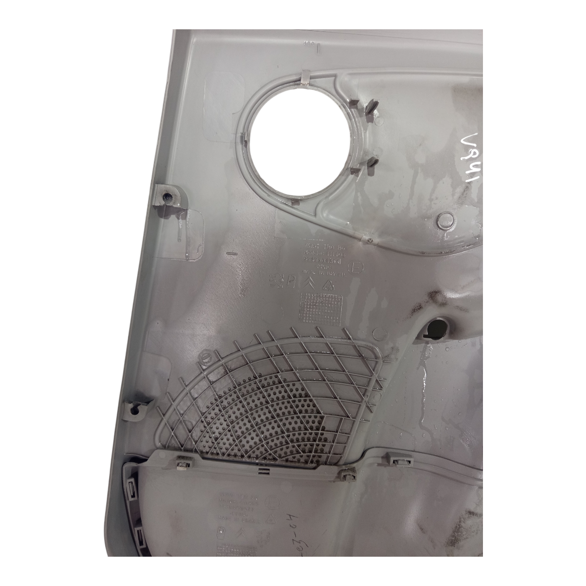Forro Porta Tráseira Esquerda Citroen C3 2004 A 2011 5