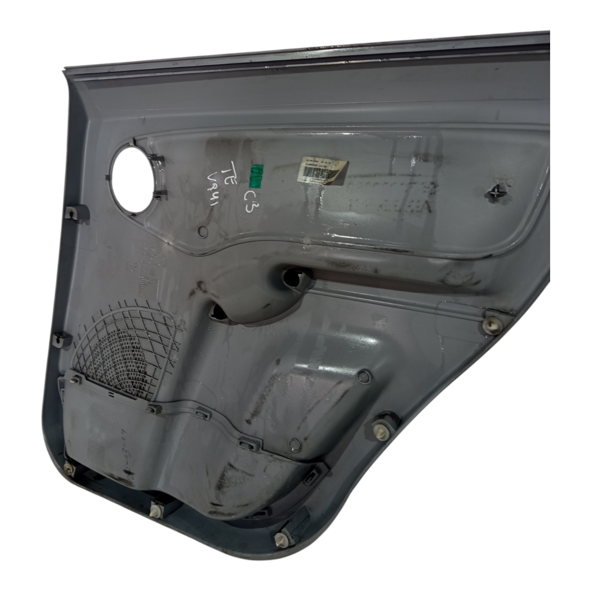 Forro Porta Tráseira Esquerda Citroen C3 2004 A 2011 6