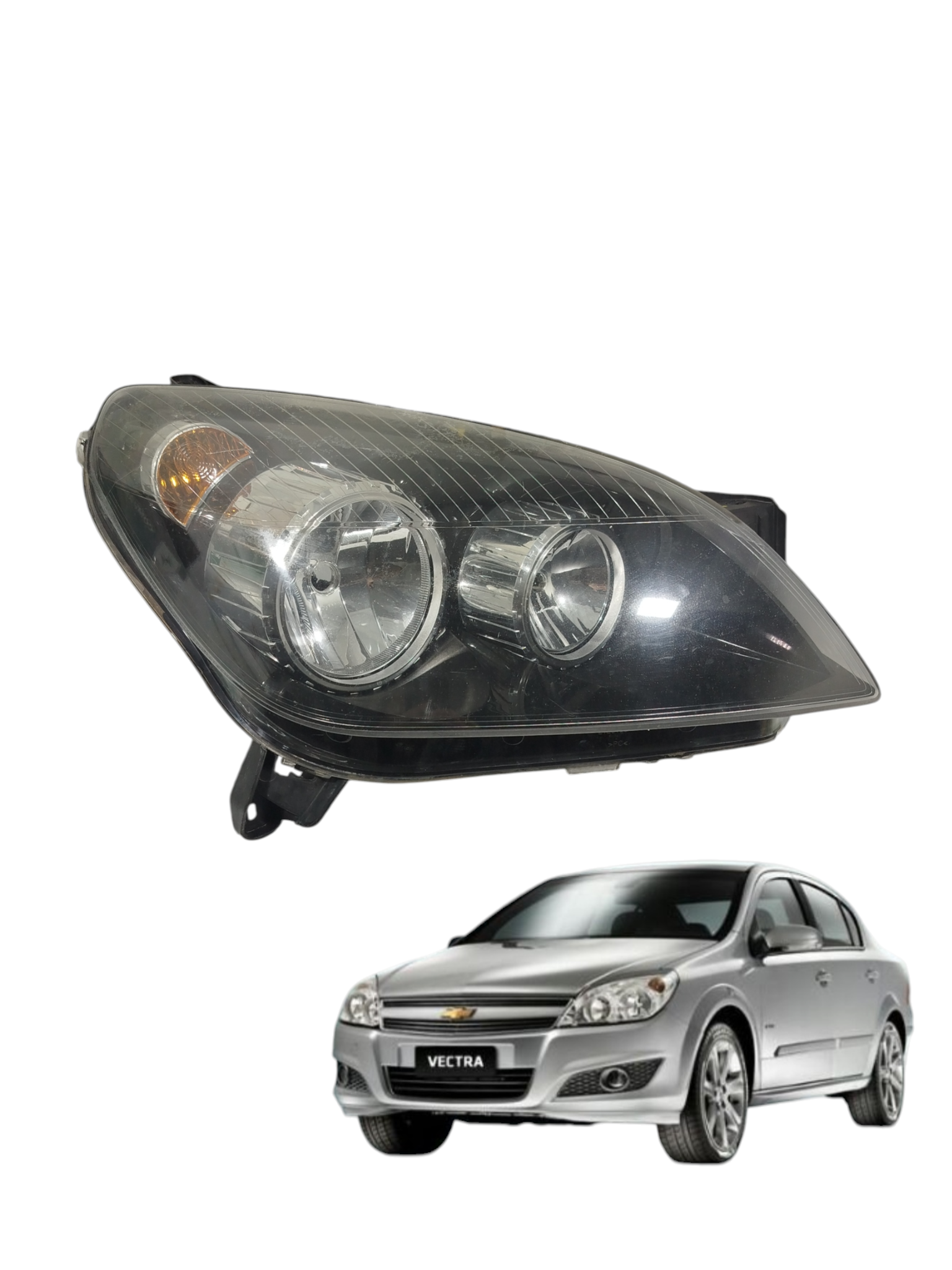 Farol Direito Chevrolet Vectra Collection 2.0 2011 Direito Direito/passageiro