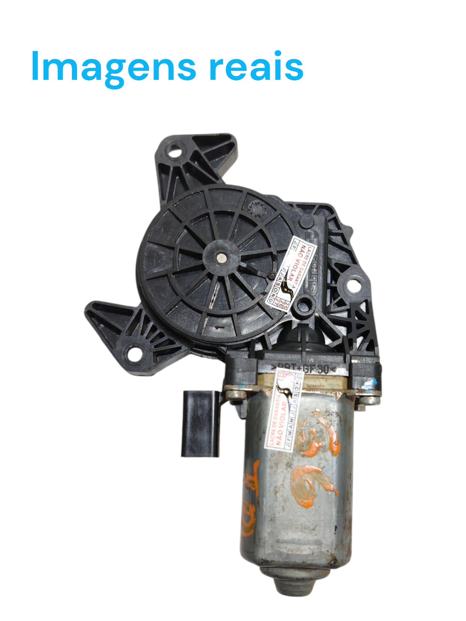 Motor Máquina Vidro Tras Dir Vw Gol G6 2012 0537300302