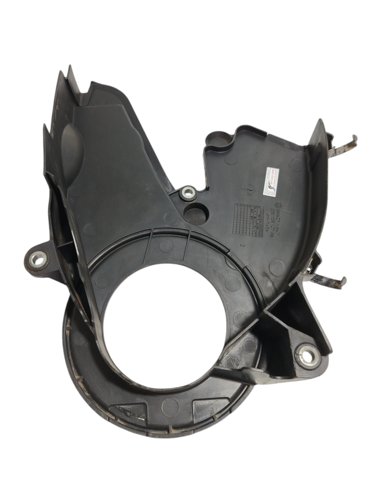 Capa Inferior Correia Dentada Vw Gol Voyage G5  G6 030109127 3
