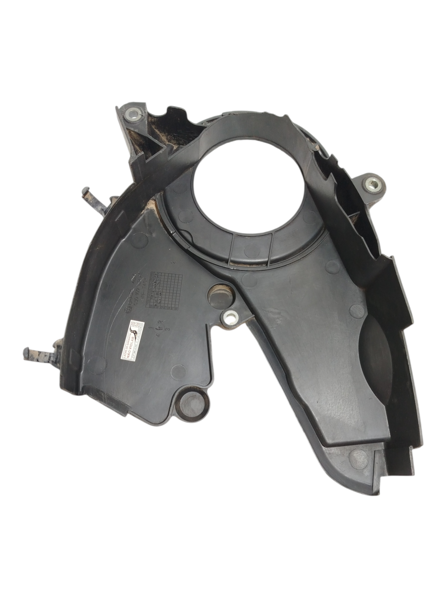 Capa Inferior Correia Dentada Vw Gol Voyage G5  G6 030109127 6