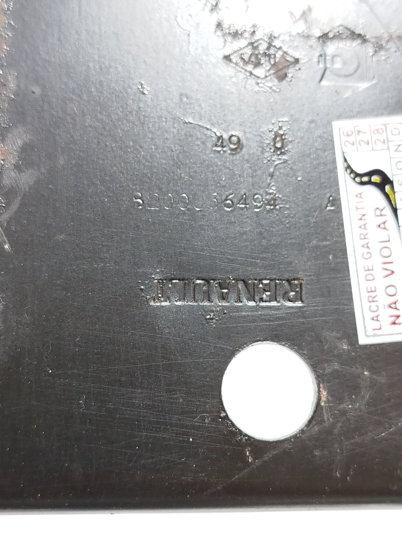 Suporte Caixa  Bateria Renault Scenic 2.0 16v 2001 6