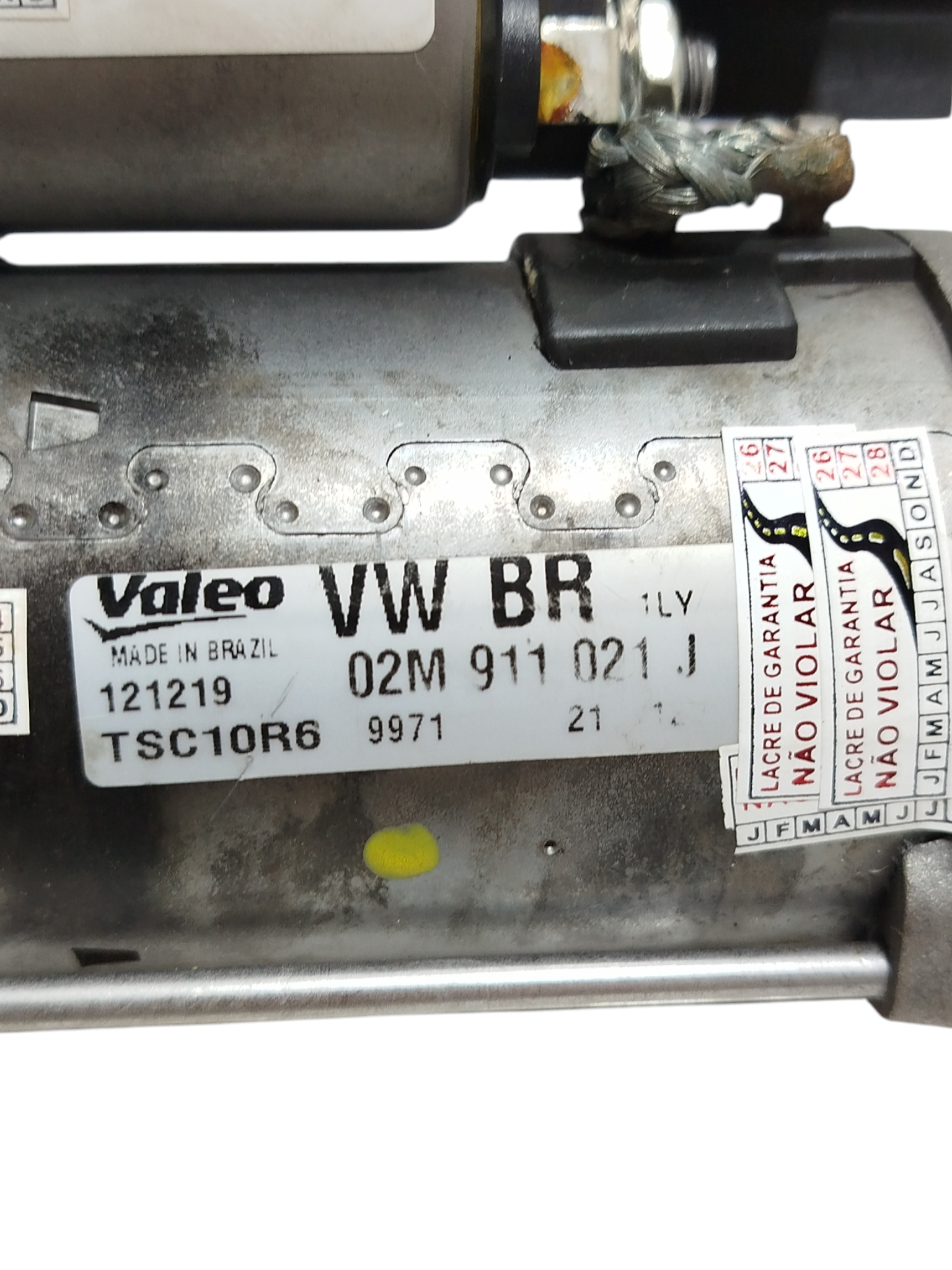 Motor Arranque Partida Vw T-cross Sense Tsi 2020 1.0 8