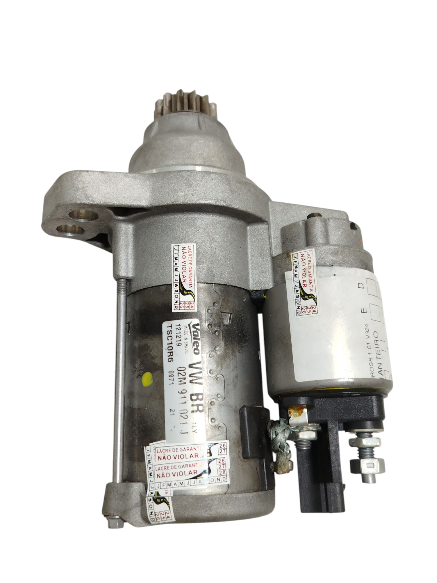 Motor Arranque Partida Vw T-cross Sense Tsi 2020 1.0 9