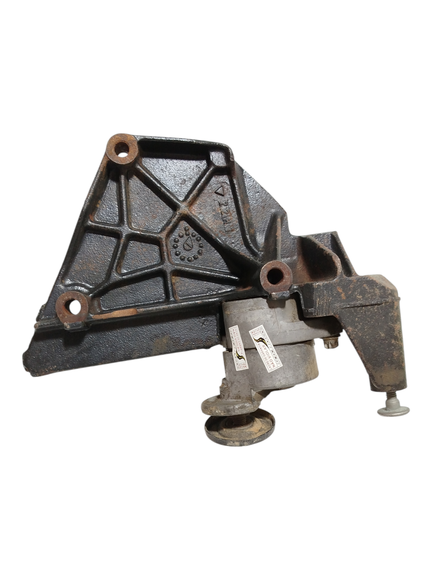 Suporte Bomba Direção Compressor Gm Astra 2001 93335906 2