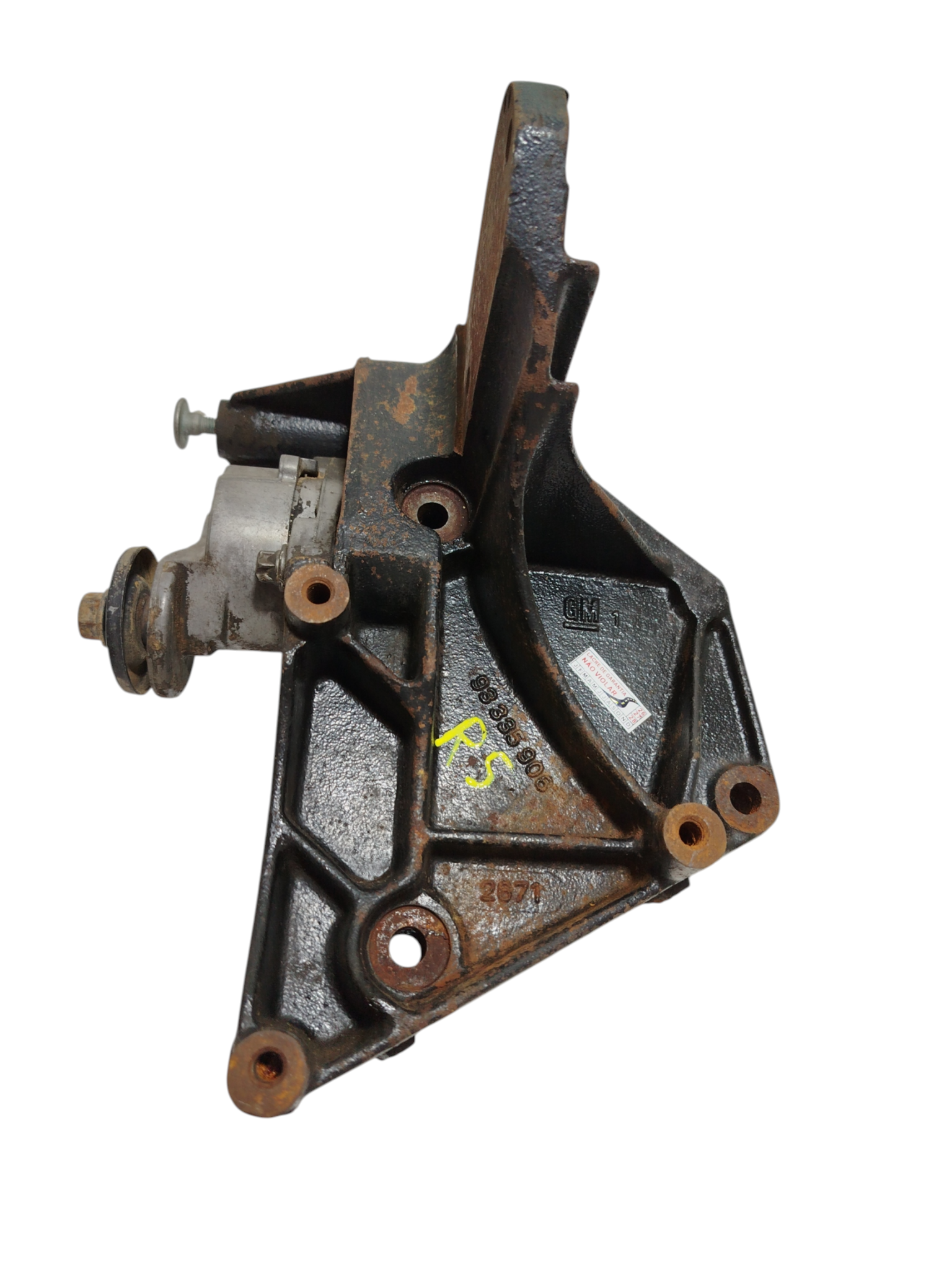 Suporte Bomba Direção Compressor Gm Astra 2001 93335906 6